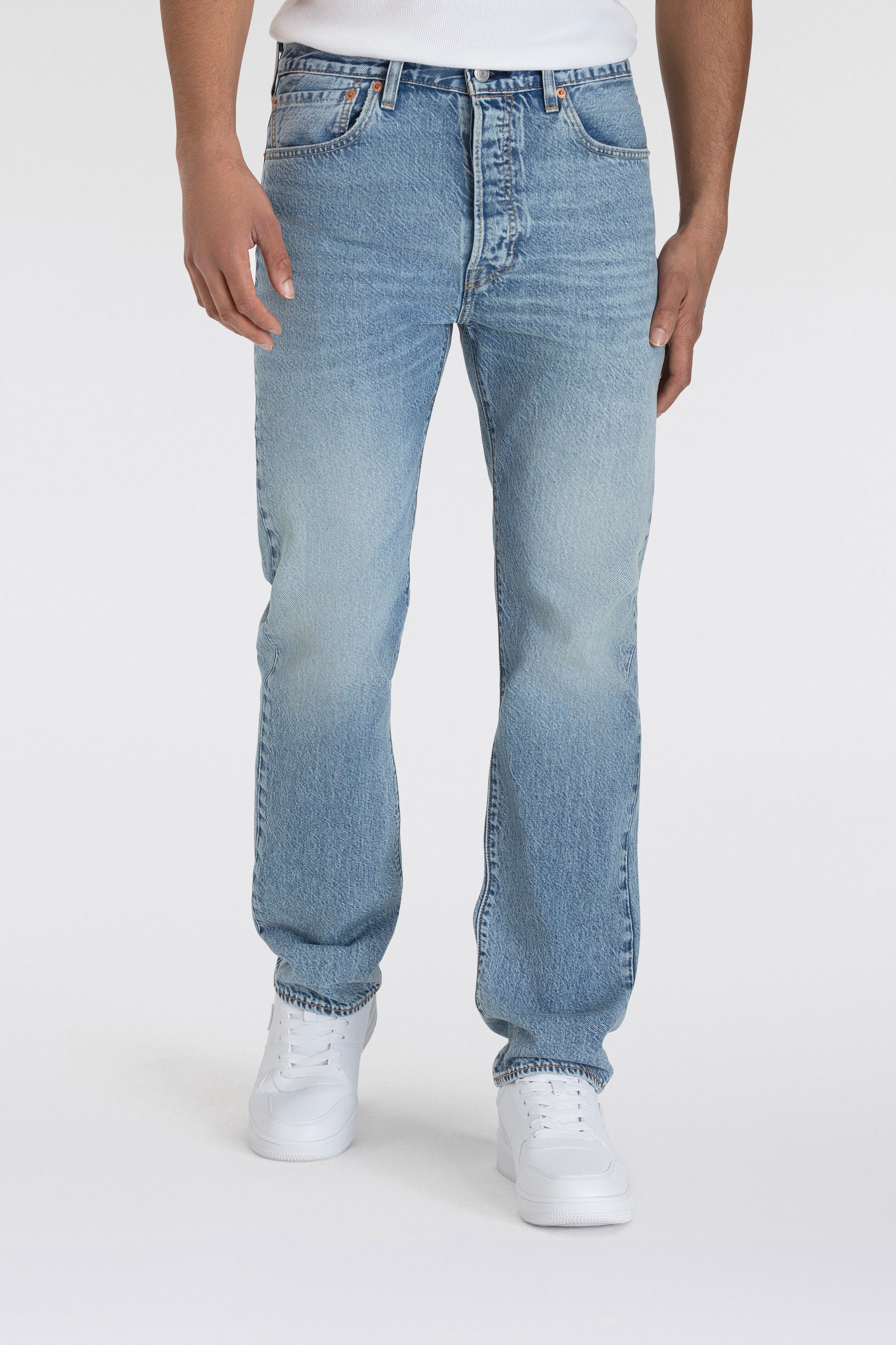 Levi's® Straight-Jeans »501 LEVI'S ORIGINAL«, mit Markenlabel
