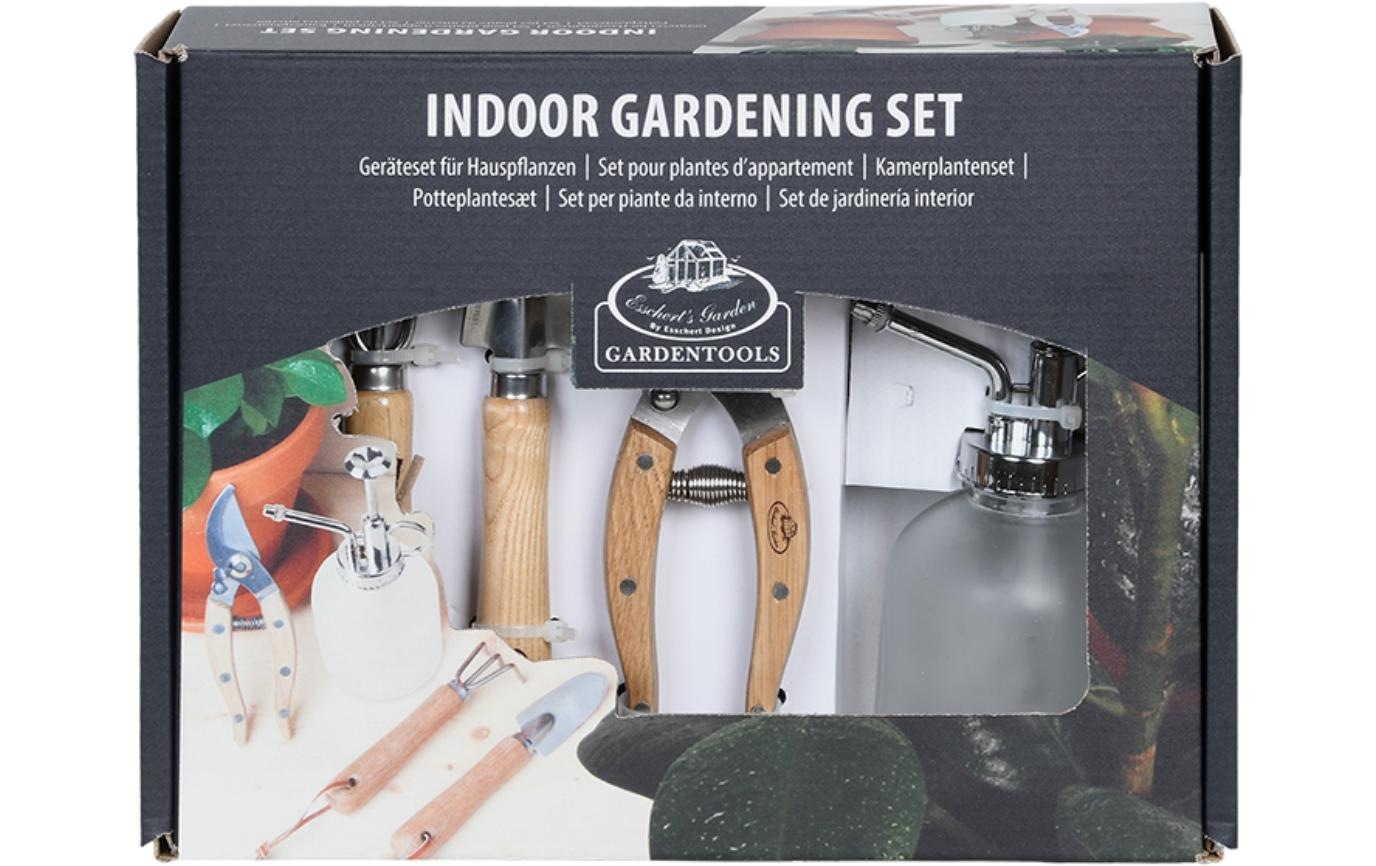 esschert design Gartenpflege-Set »Zimmepflanzenset 4 Stück«, (4 tlg.)