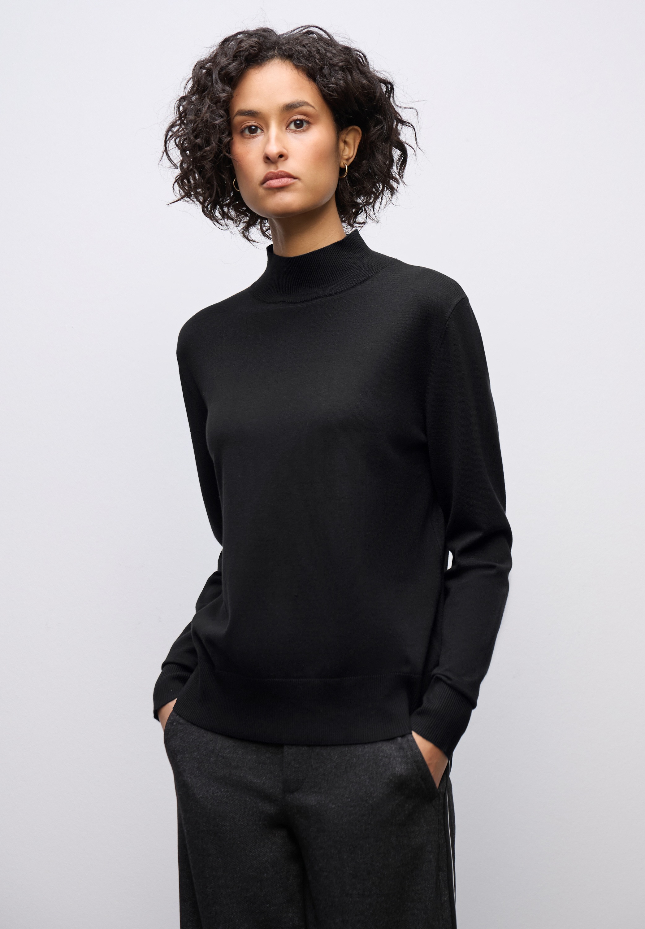 STREET ONE Stehkragenpullover mit Turtleneck