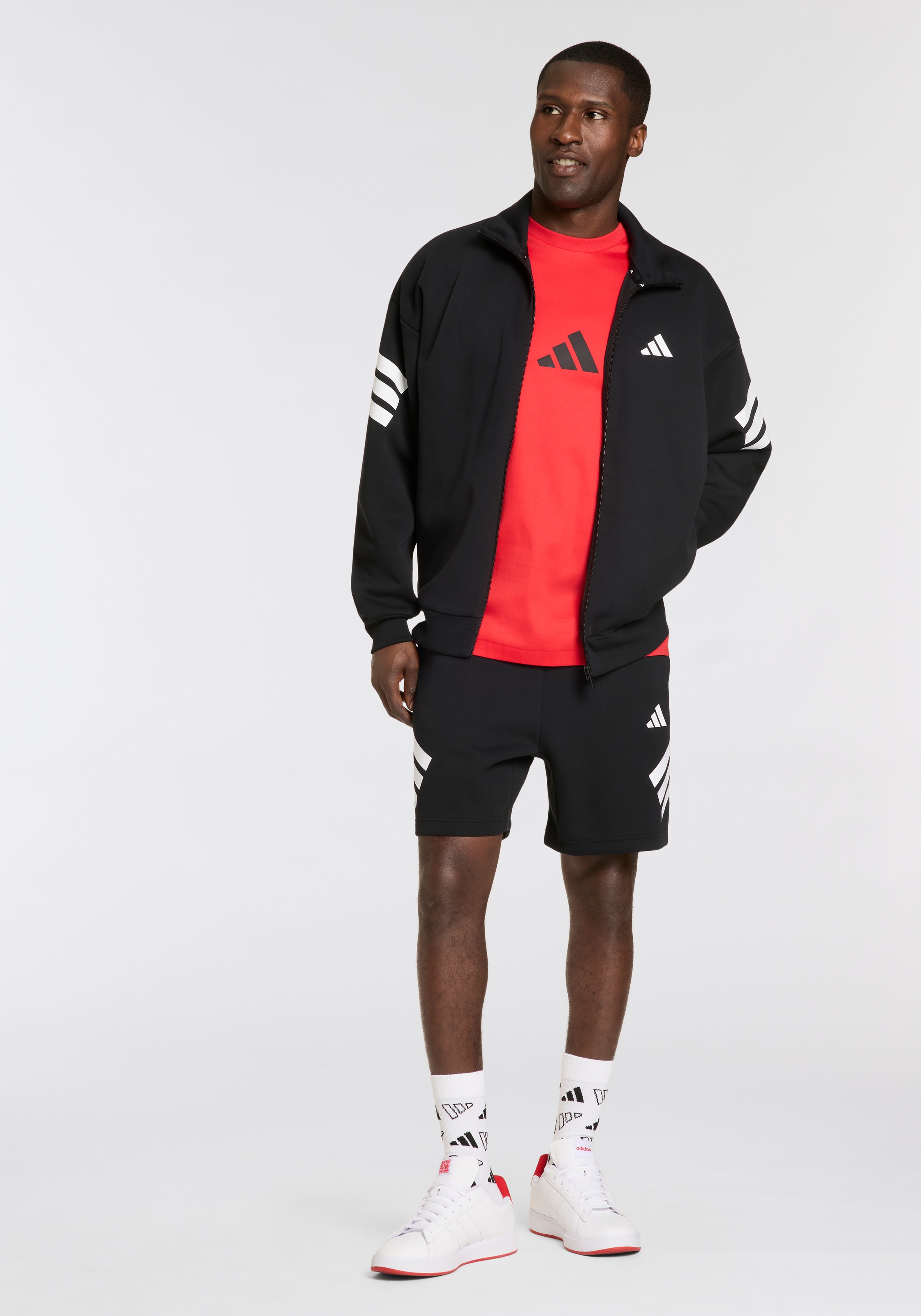 adidas Sportswear Shorts »M FI 3S SHO«, (1 tlg.)