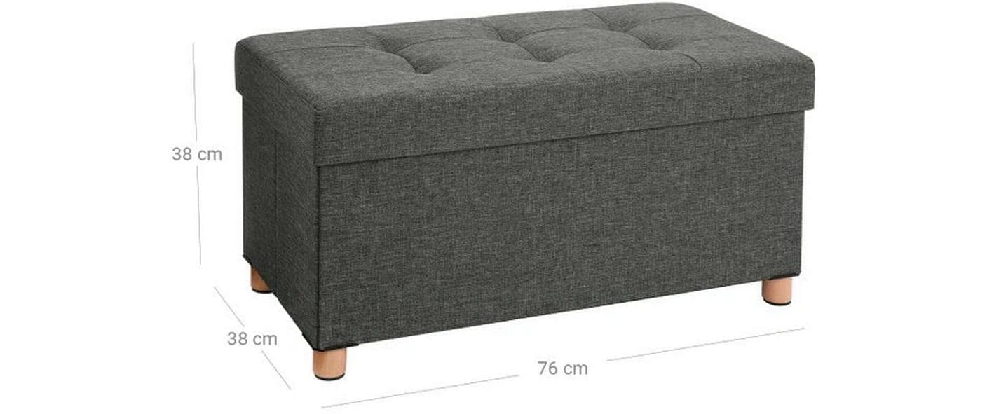 SONGMICS Truhe »76 x 38 x 40 cm«