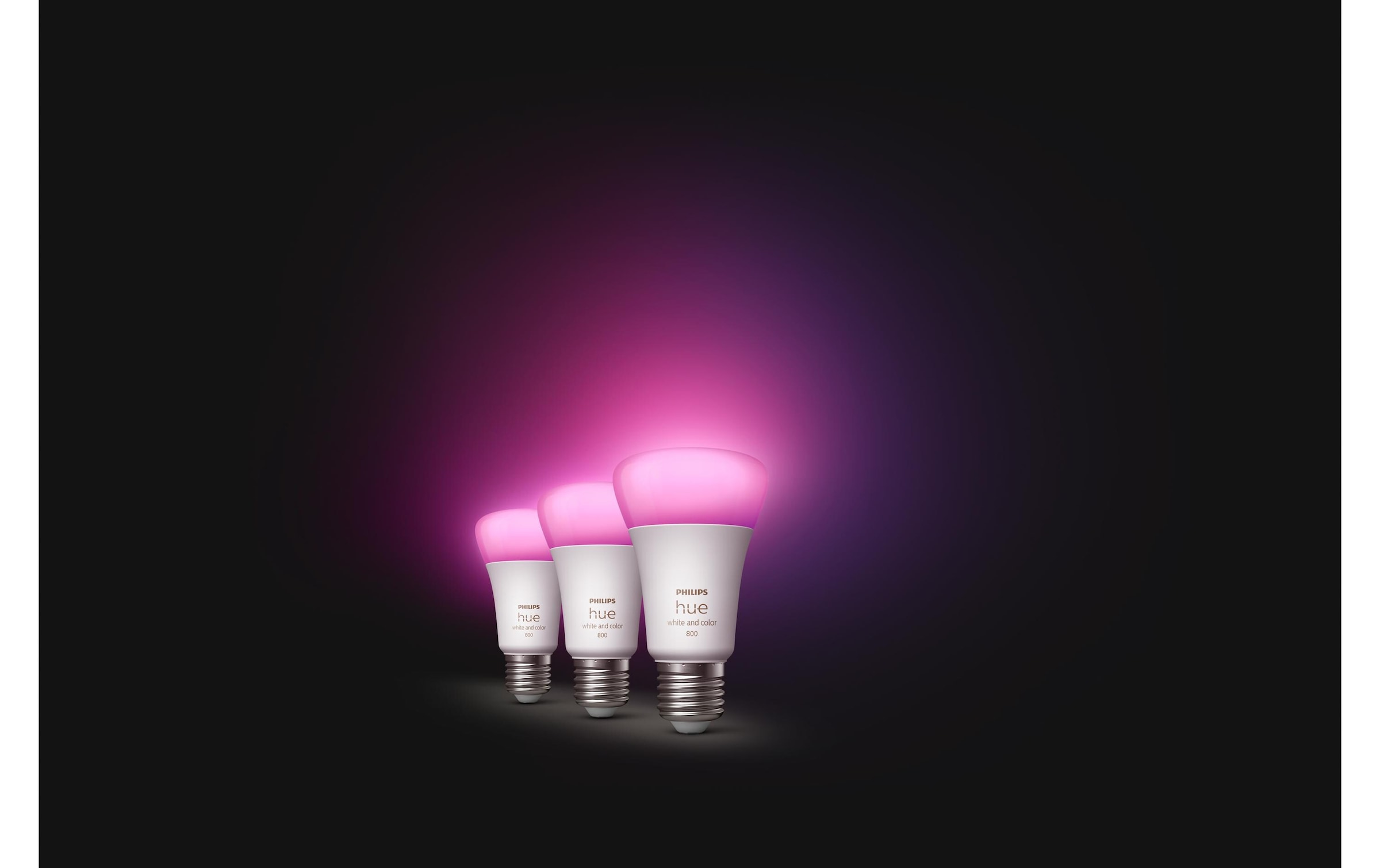 Philips Hue Spezialleuchtmittel »White & Color«, E27, Farbwechsler-Neutralweiss-Tageslichtweiss-Kaltweiss-Warmweiss