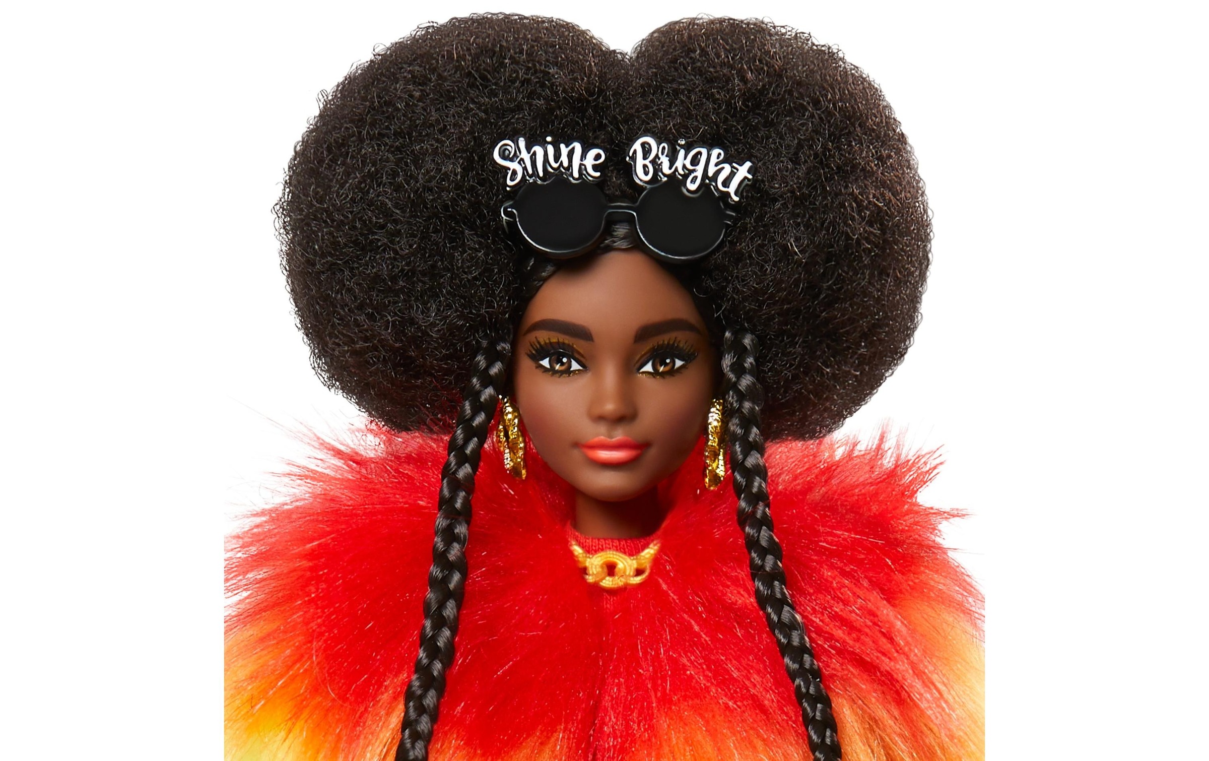 ✵ Barbie Afro kaufen Regenbogen-Jacke« »Extra Jelmoli-Versand online mit und | Spielfigur