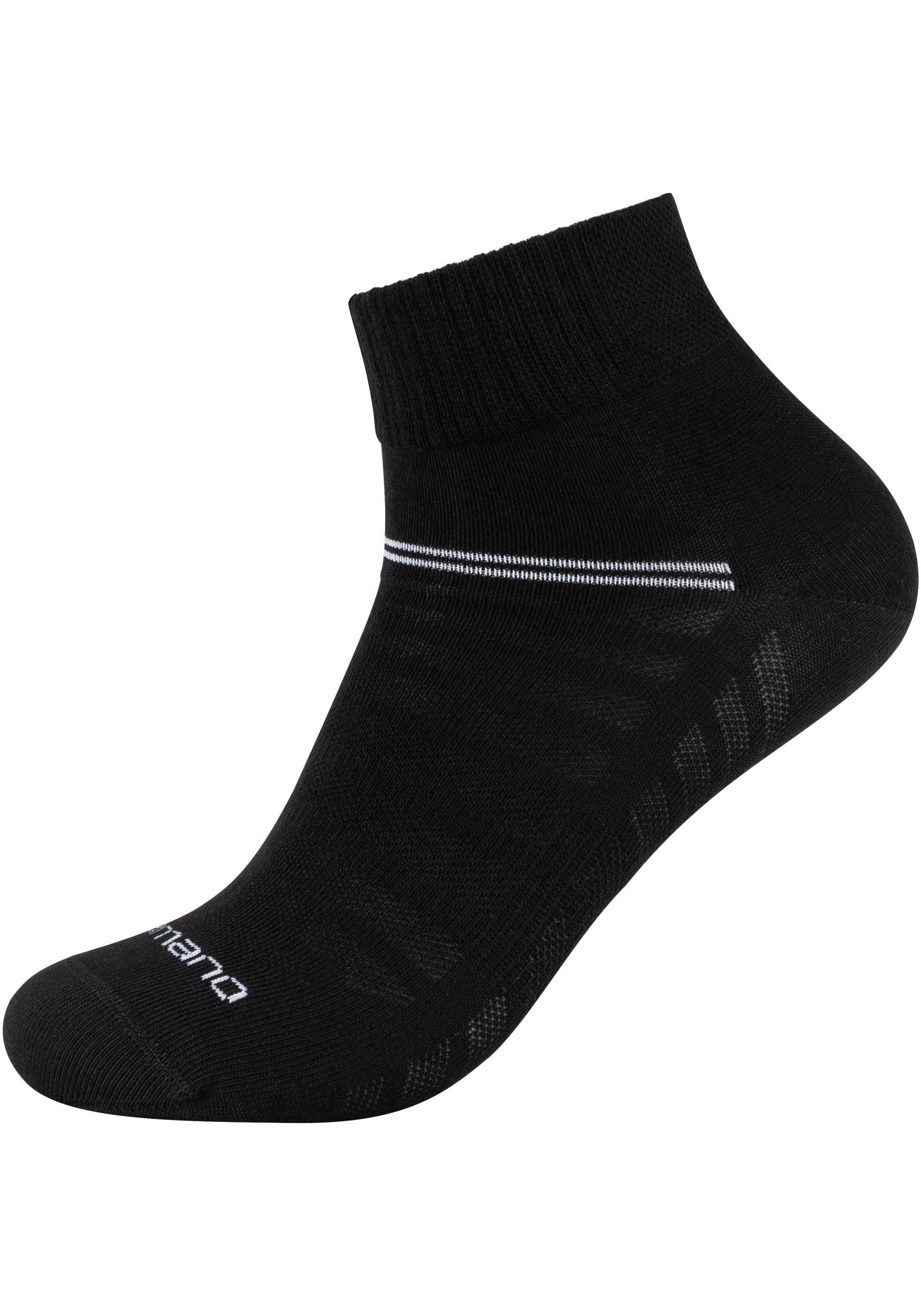 Camano Sneakersocken »mesh ventilation«, (10 Paar), Mesh-Belüftung: Optimales Fussklima bei jeder Aktivität