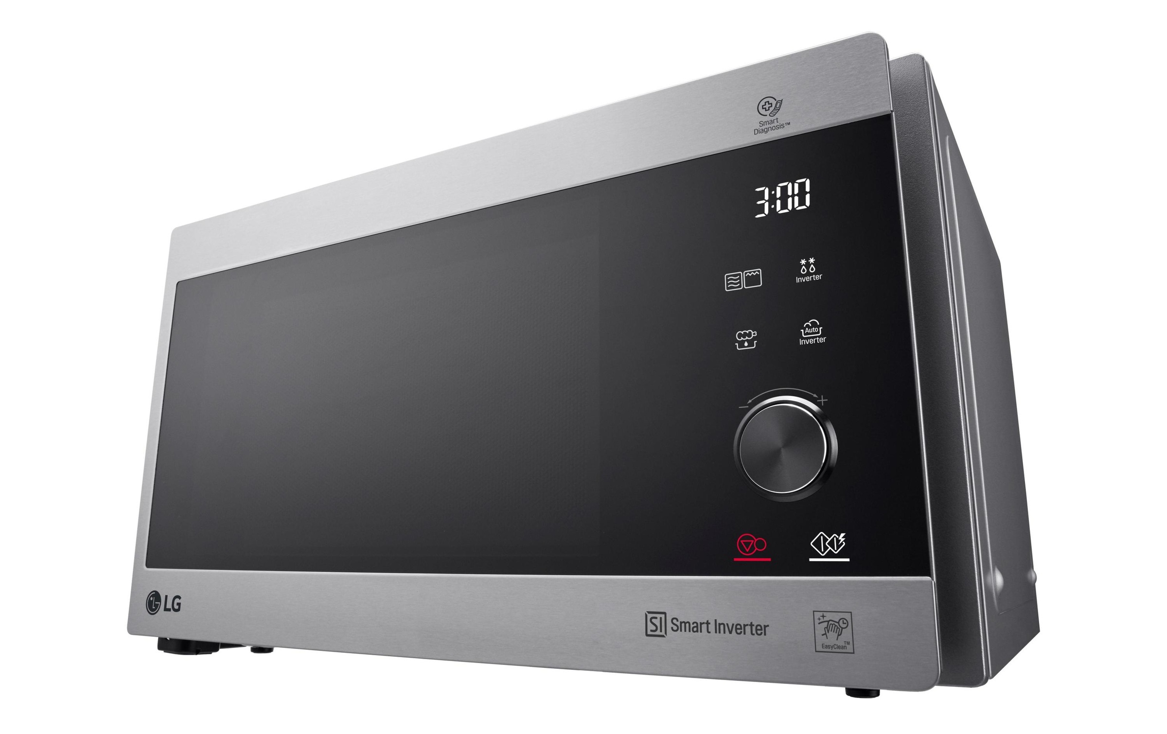 LG Mikrowelle »NeoChef MH6565CPS, Silberfarben«, 1000 W