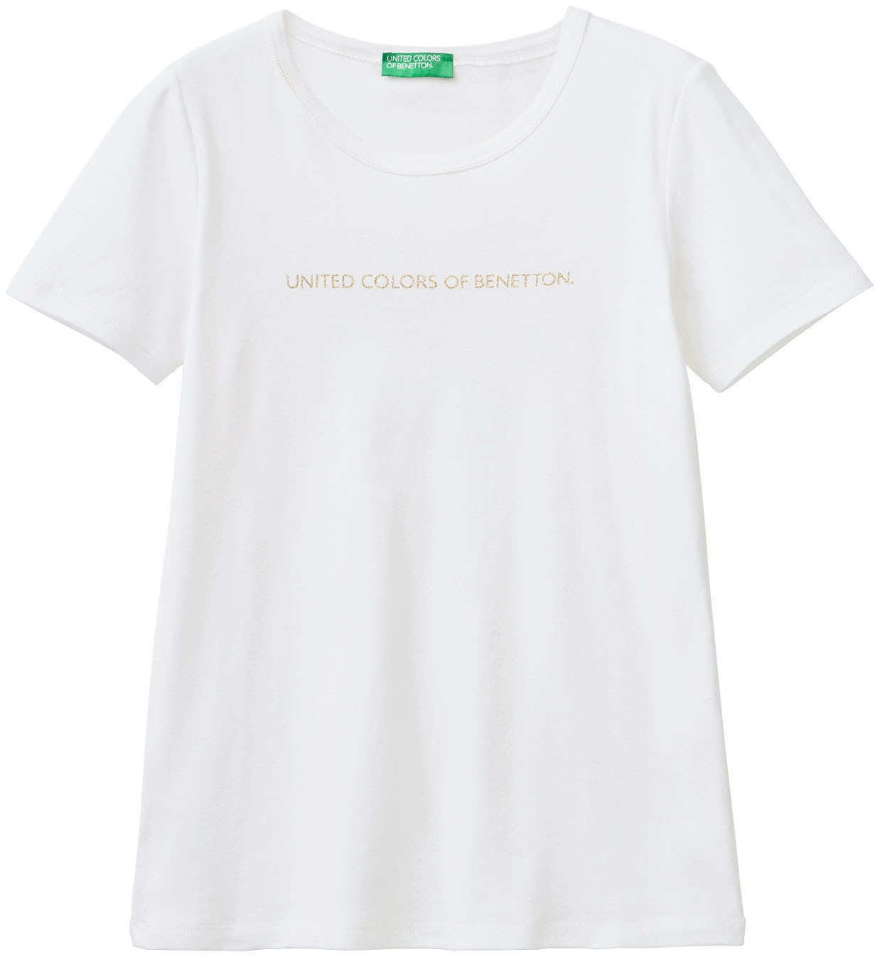 T-Shirt, unsere Colors shoppen online 2 tlg., Doppelpack Benetton im Jelmoli-Versand (Set, United bei of Schweiz Bestseller 2),