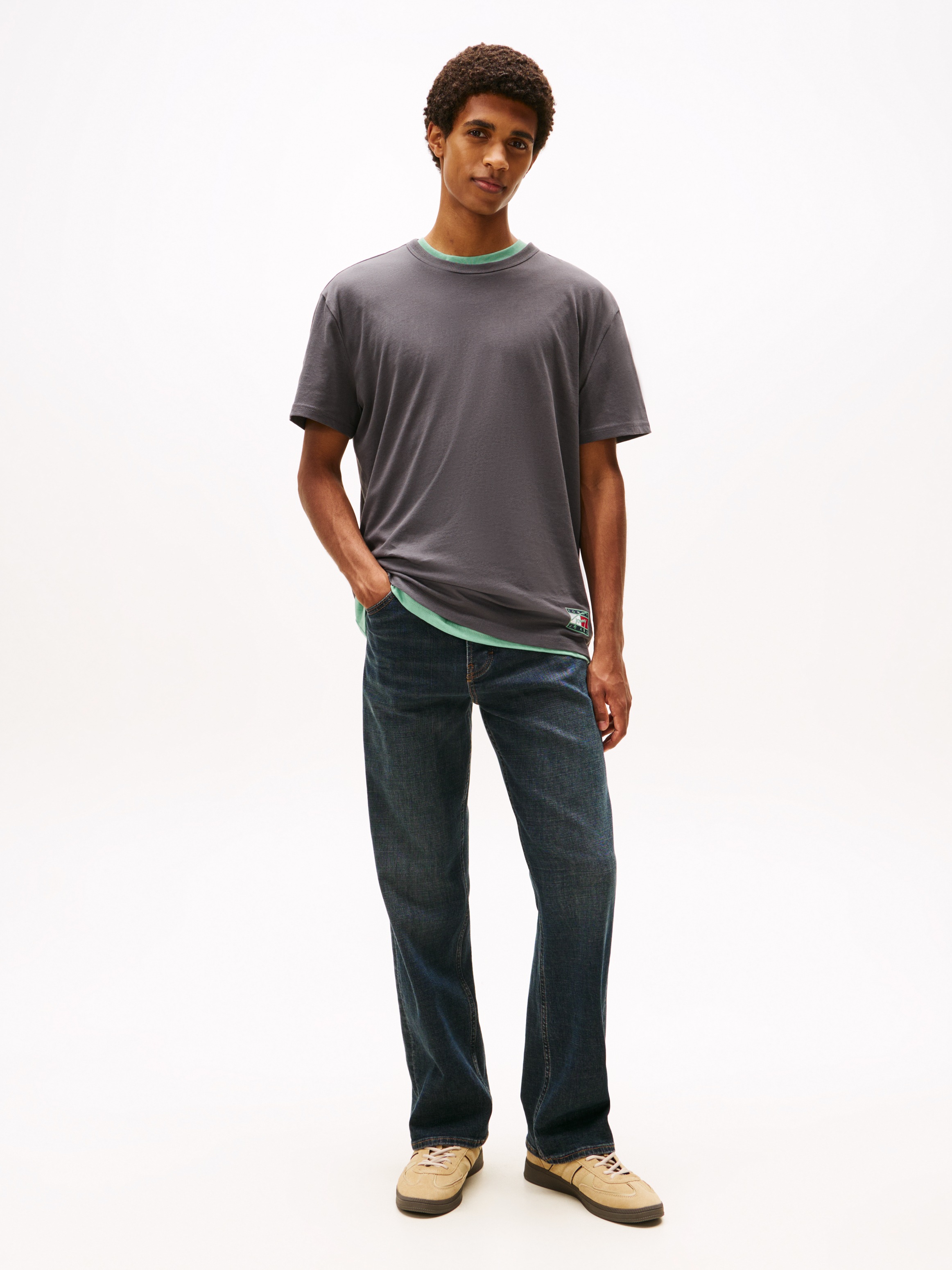 Tommy Jeans T-Shirt »TJM REG ATHL DEPT BACK EXT«, mit Rückenprint, regular fit