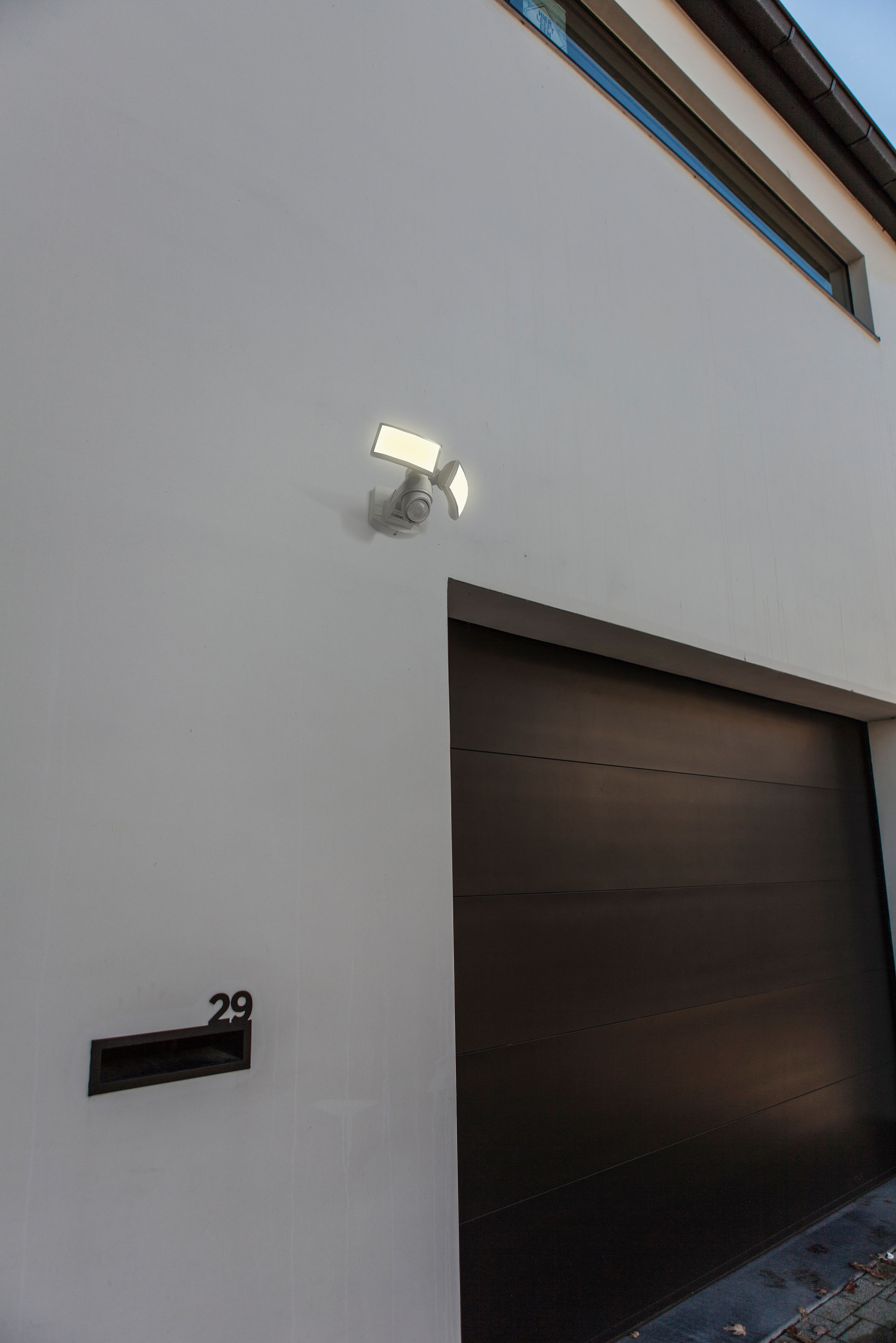 LUTEC LED Aussen-Wandleuchte »ARC«, Einstellbare Leuchtenköpfe