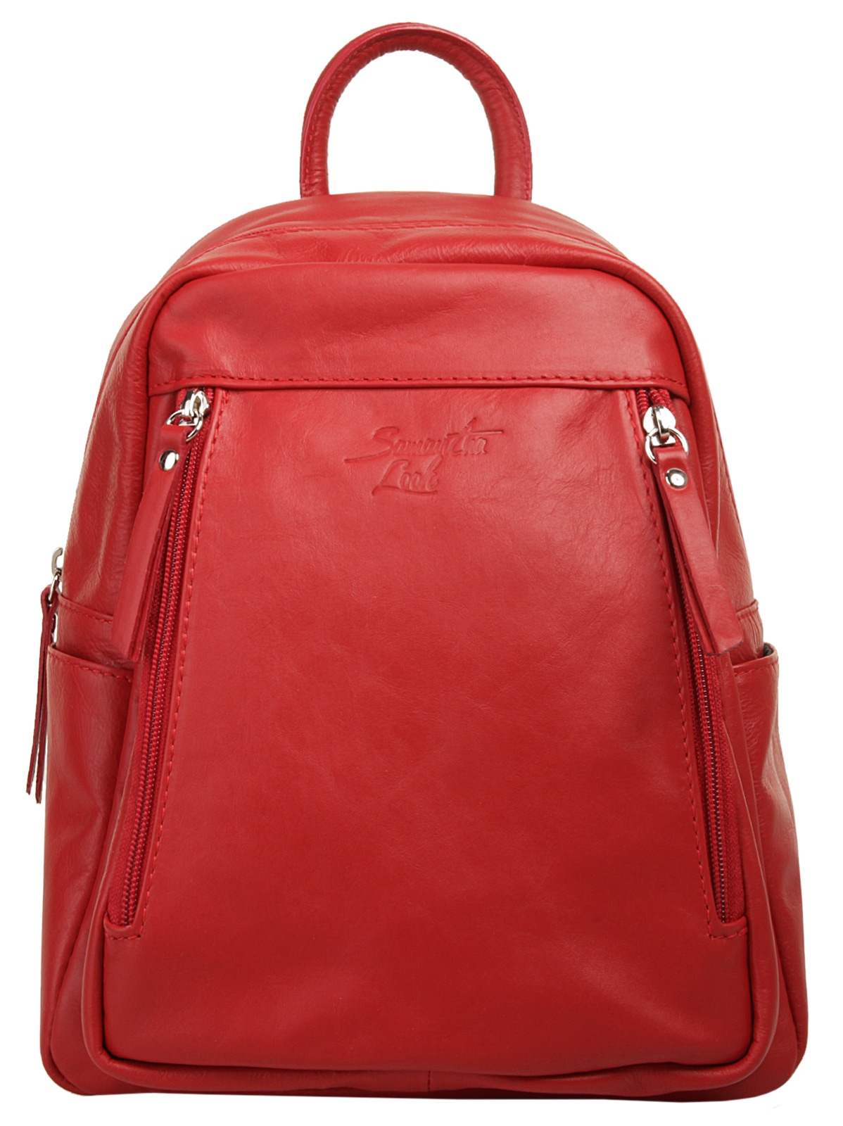 Samantha Look Cityrucksack, echt Leder, Made in Italy