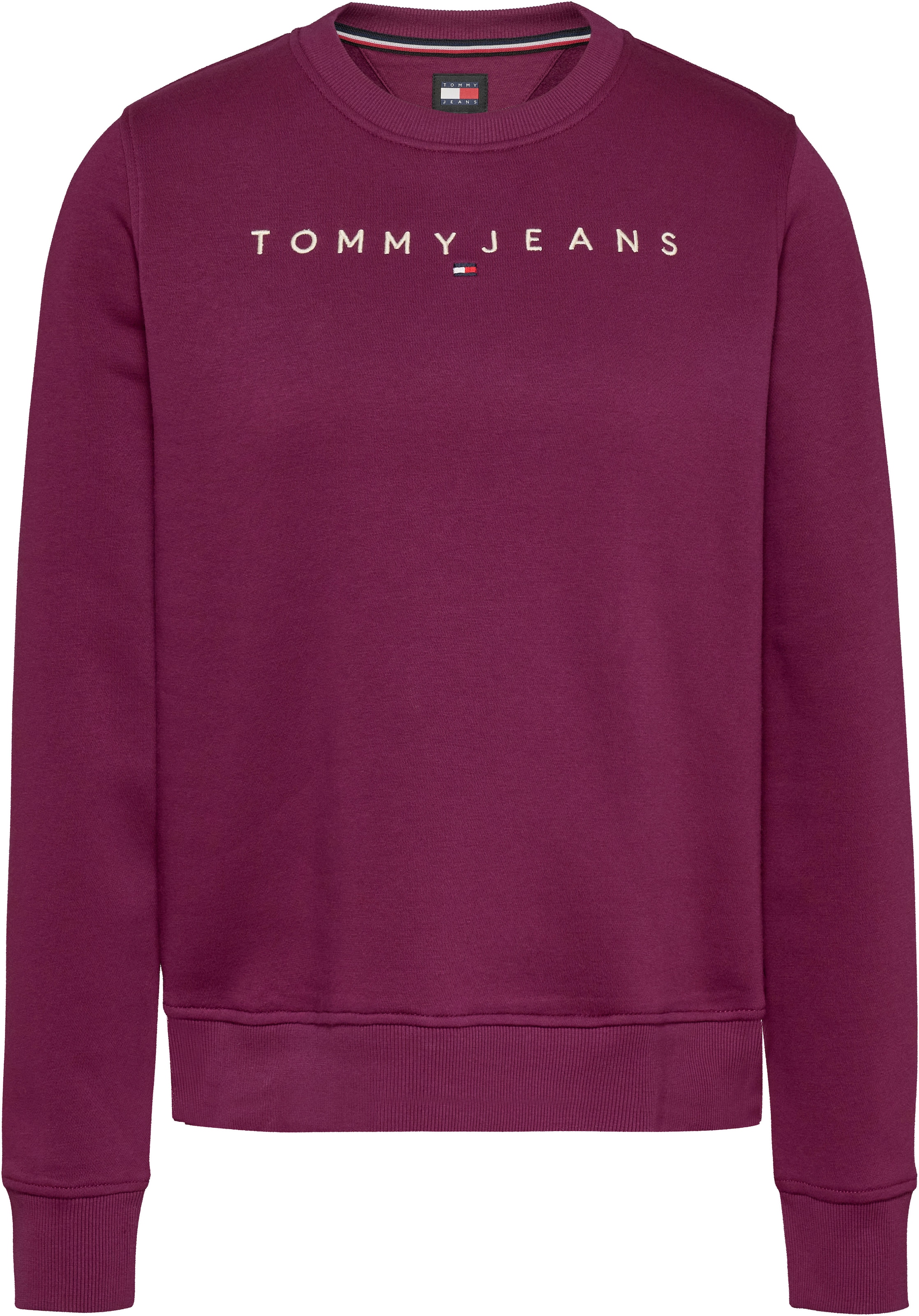 Tommy Jeans Sweatshirt »TJW REG LINEAR CREW EXT«, mit Logoschriftzug