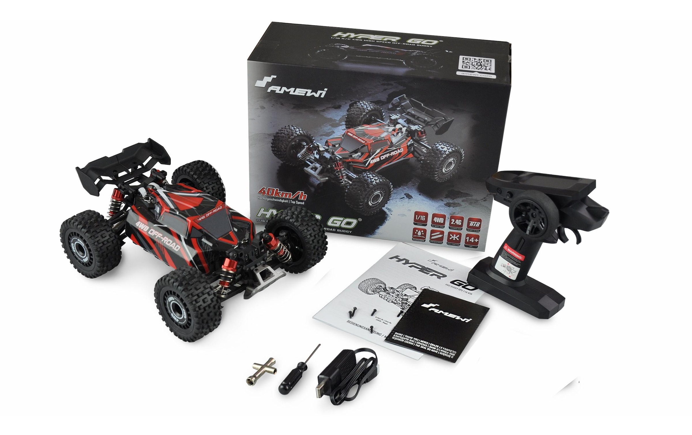 Amewi RC-Buggy »Hyper GO Brushed 4WD R«