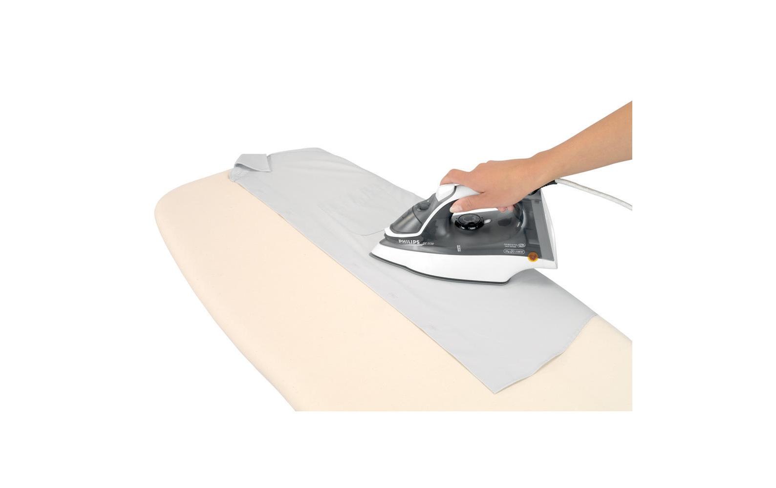 Brabantia Tischbügelbrett »Fading Lines Bügeln im Sitzen«, Bügelfläche 135 cmx47 cm