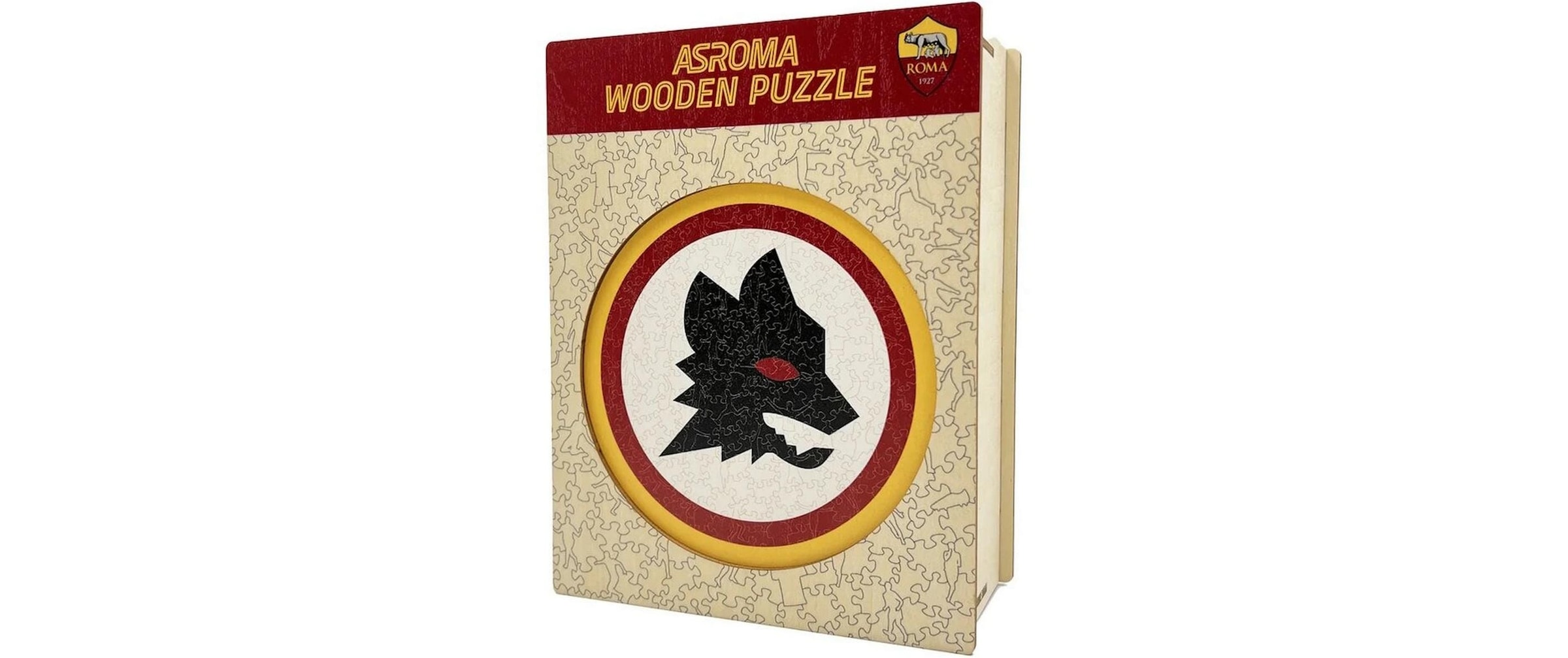 Puzzle »Iconic AS Roma – Lupetto Logo«, Holzart: Birke (Herkunftsland: China)