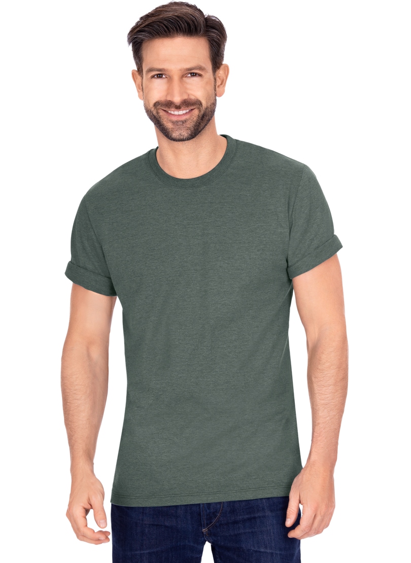 kaufen | Baumwolle« T-Shirt DELUXE Trigema online »TRIGEMA Jelmoli-Versand T-Shirt