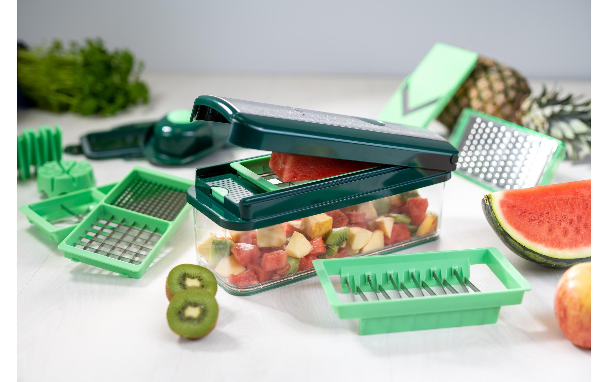 Genius Gemüseschneider »Genius Nicer Dicer Exklusive 15-teilig«