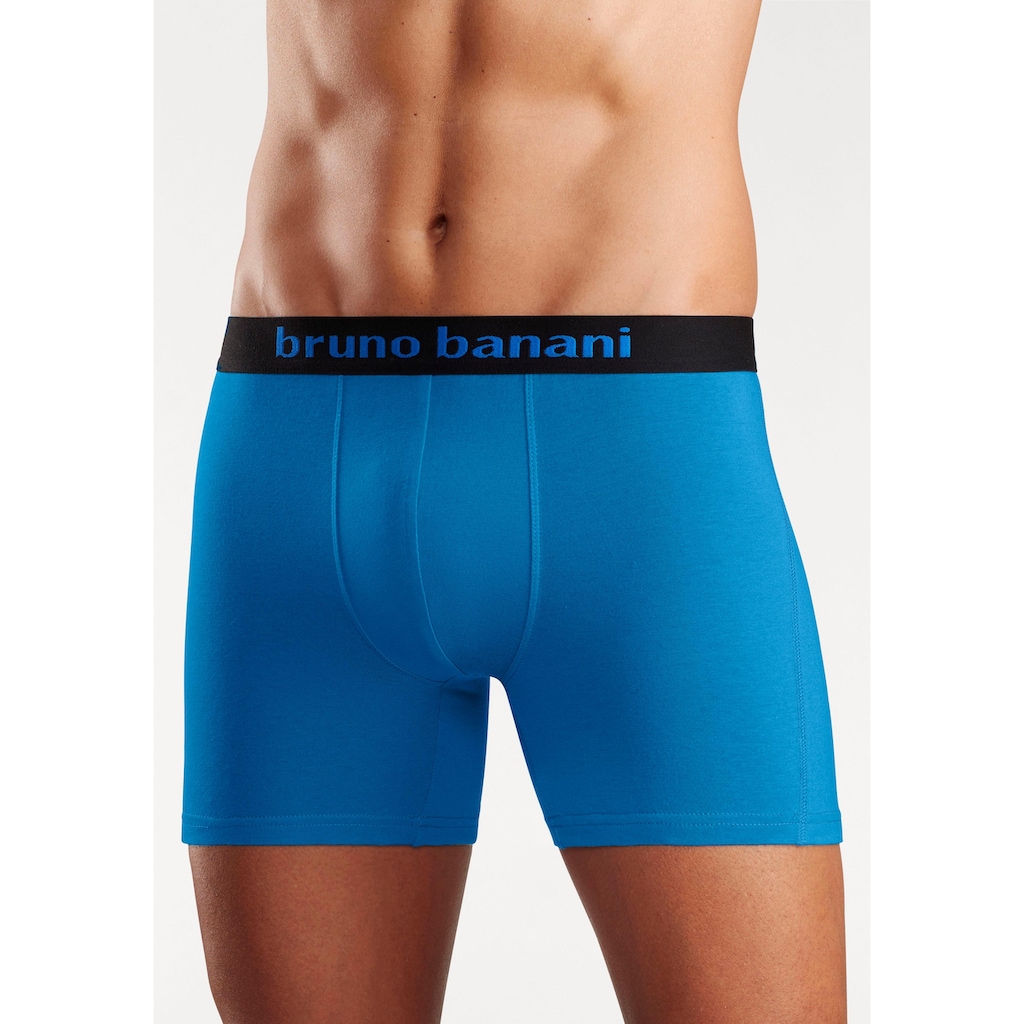 Bruno Banani Langer Boxer, (Packung, 4 St.)