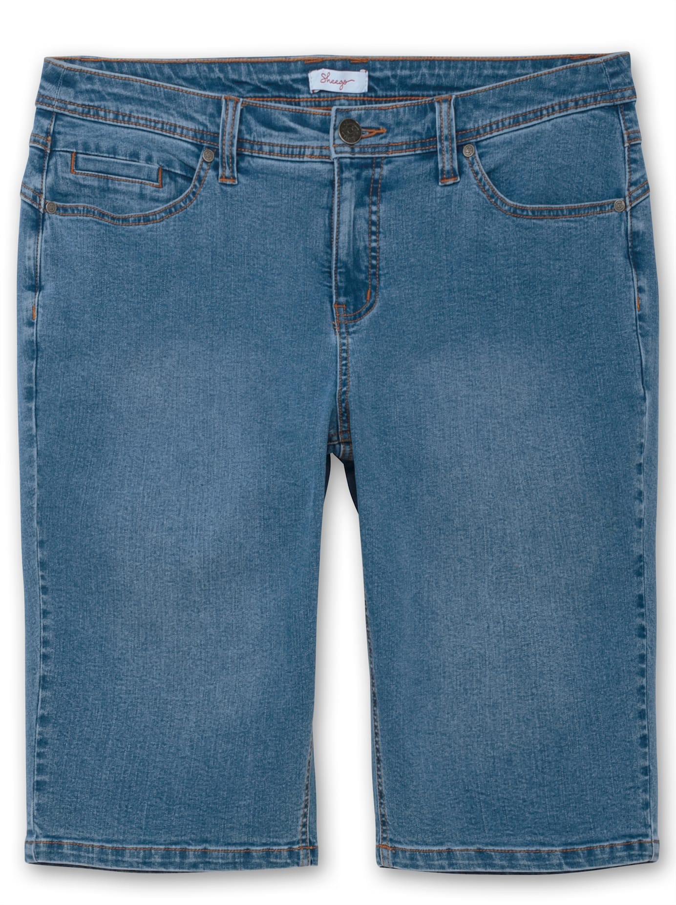 Sheego Jeansbermudas, (1 tlg.)