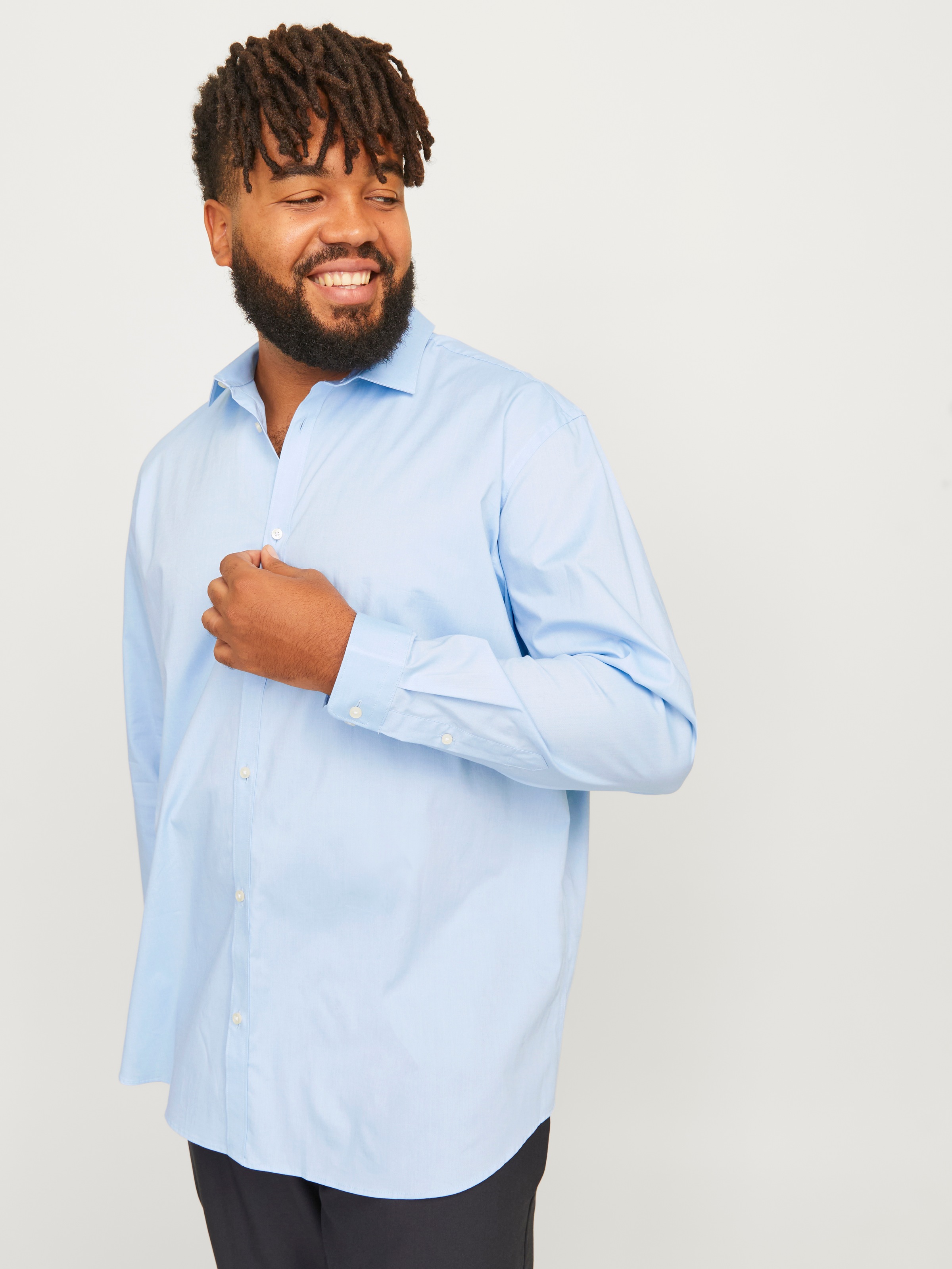 Jack & Jones PlusSize Langarmhemd »JJPRPARMA SHIRT L/S NOOS PLS«