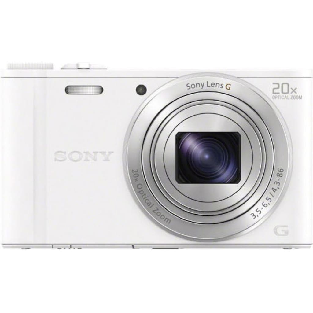 Sony Kompaktkamera »DSC-WX350W Weiss«