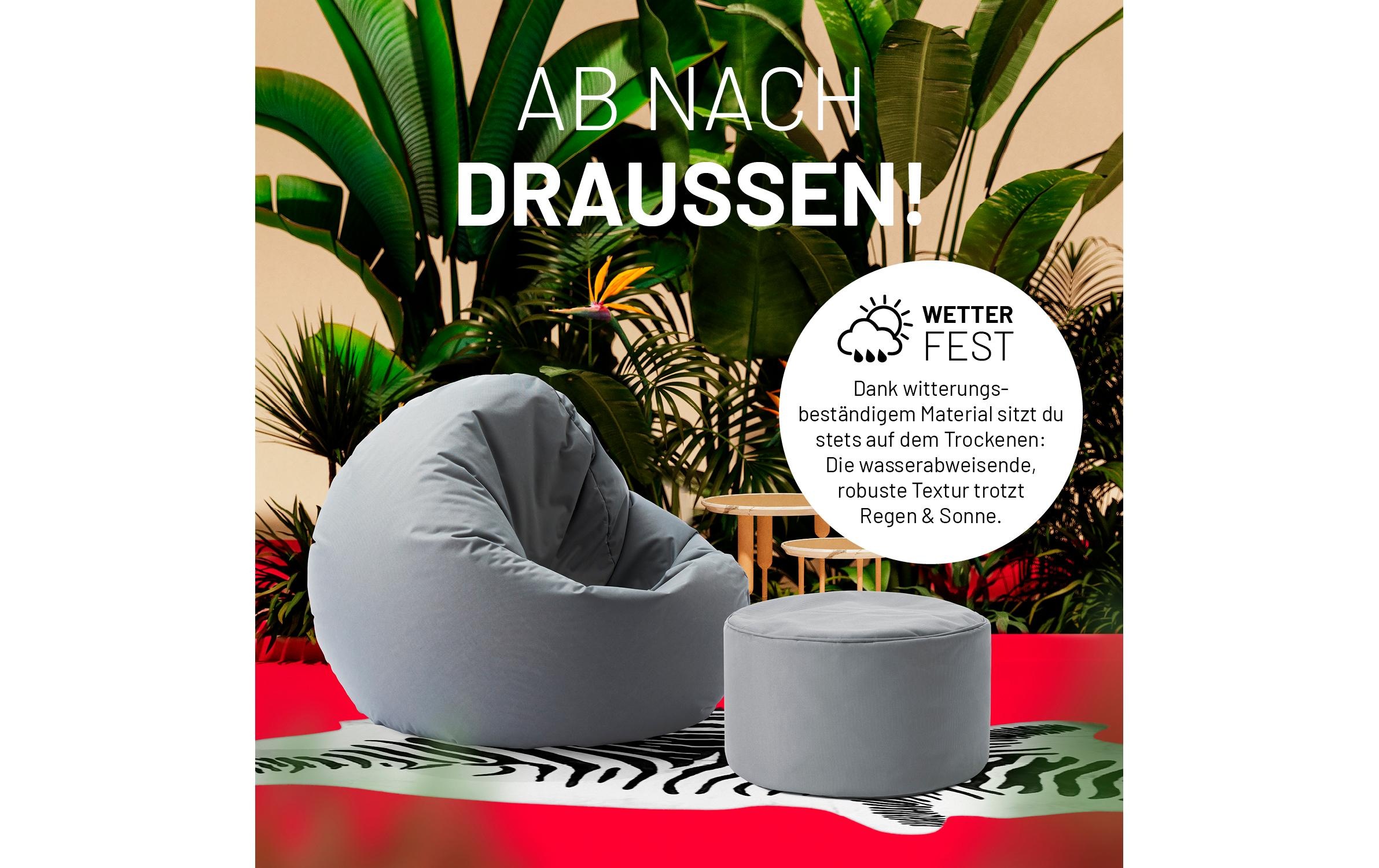 Lumaland Sitzsack »45 x 25 cm«, (1 St.)