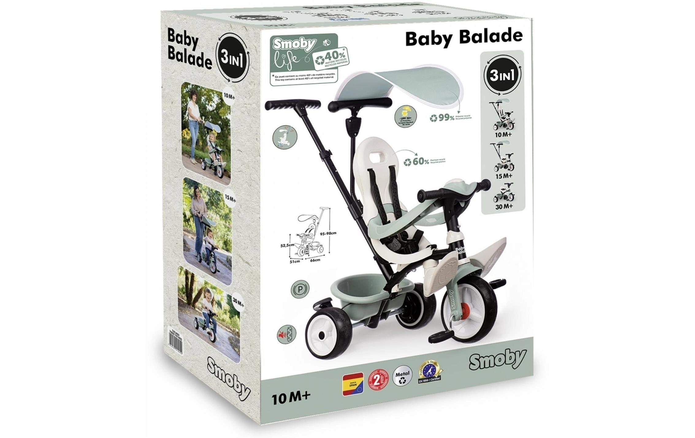 Smoby Dreirad »Baby Balade«