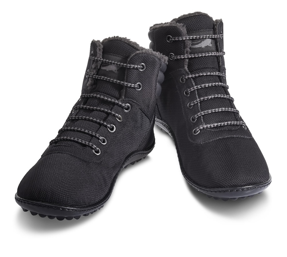 Leguano Barfussschuh »KOSMO«, Bequemschuh, Schnürboots mit einzigartiger Halbkugel-Laufsohle