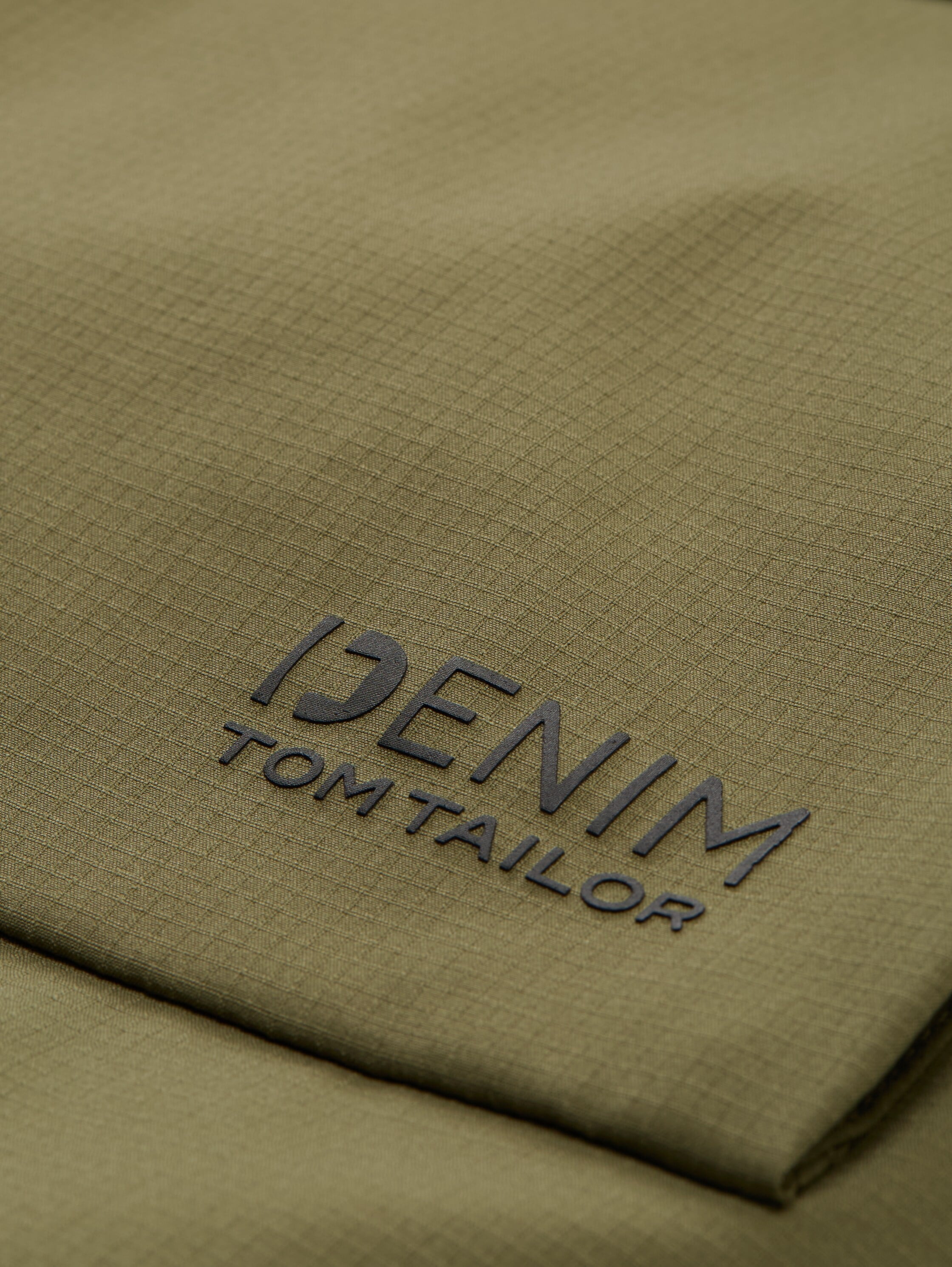 TOM TAILOR Denim Parka, mit Kapuze, mit wasserabweisender Funktion