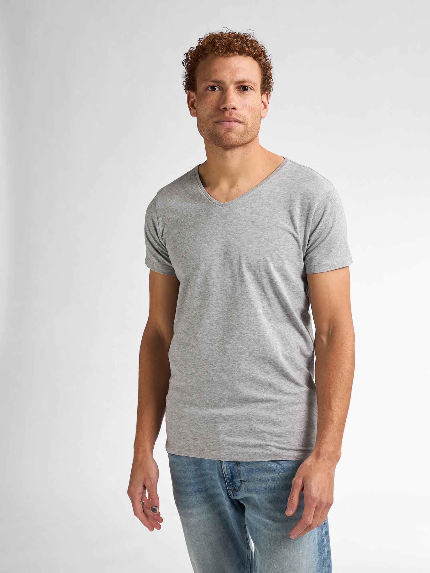 Petrol Industries T-Shirt, (Packung, 2er-Pack), V-Ausschnitt