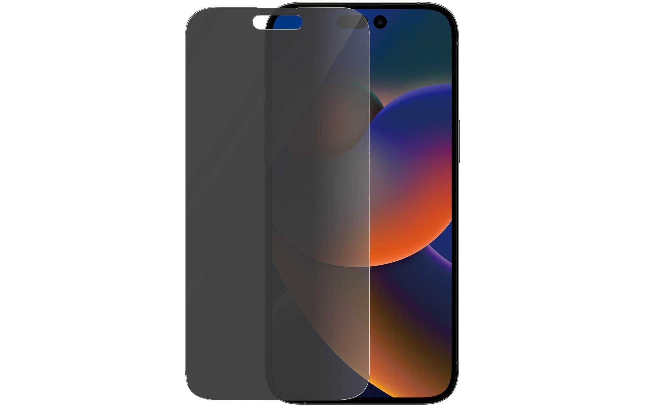 PanzerGlass Displayschutzglas »Classic Fit Privacy iPhone 14 Pro Max«, für iPhone 14 Pro Max, (1 St.)