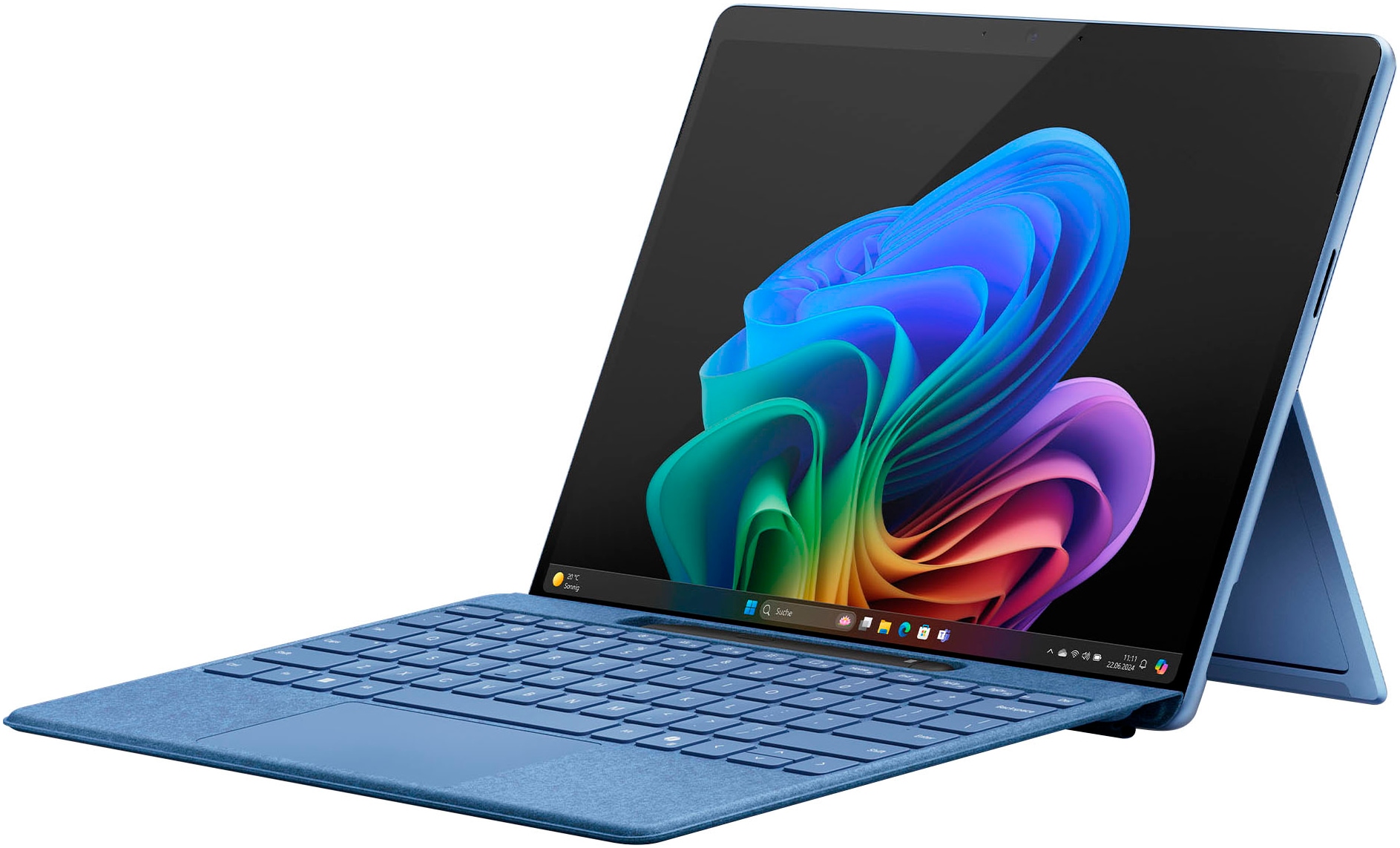 Microsoft Tastatur mit Touchpad »Surface Pro Keyboard mit Stiftaufbewahrung«, (Fn-Tasten-Touchpad)