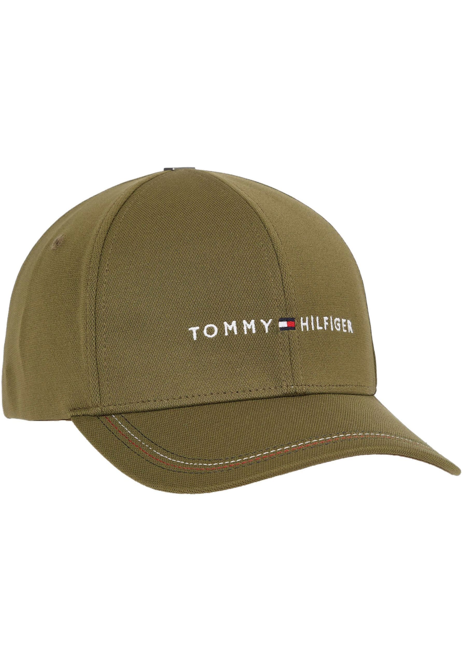 Baseball Cap, entlang Jelmoli-Versand online | Kontrastnähten Tommy des Tommy kaufen Schilds Hilfiger Hilfiger mit