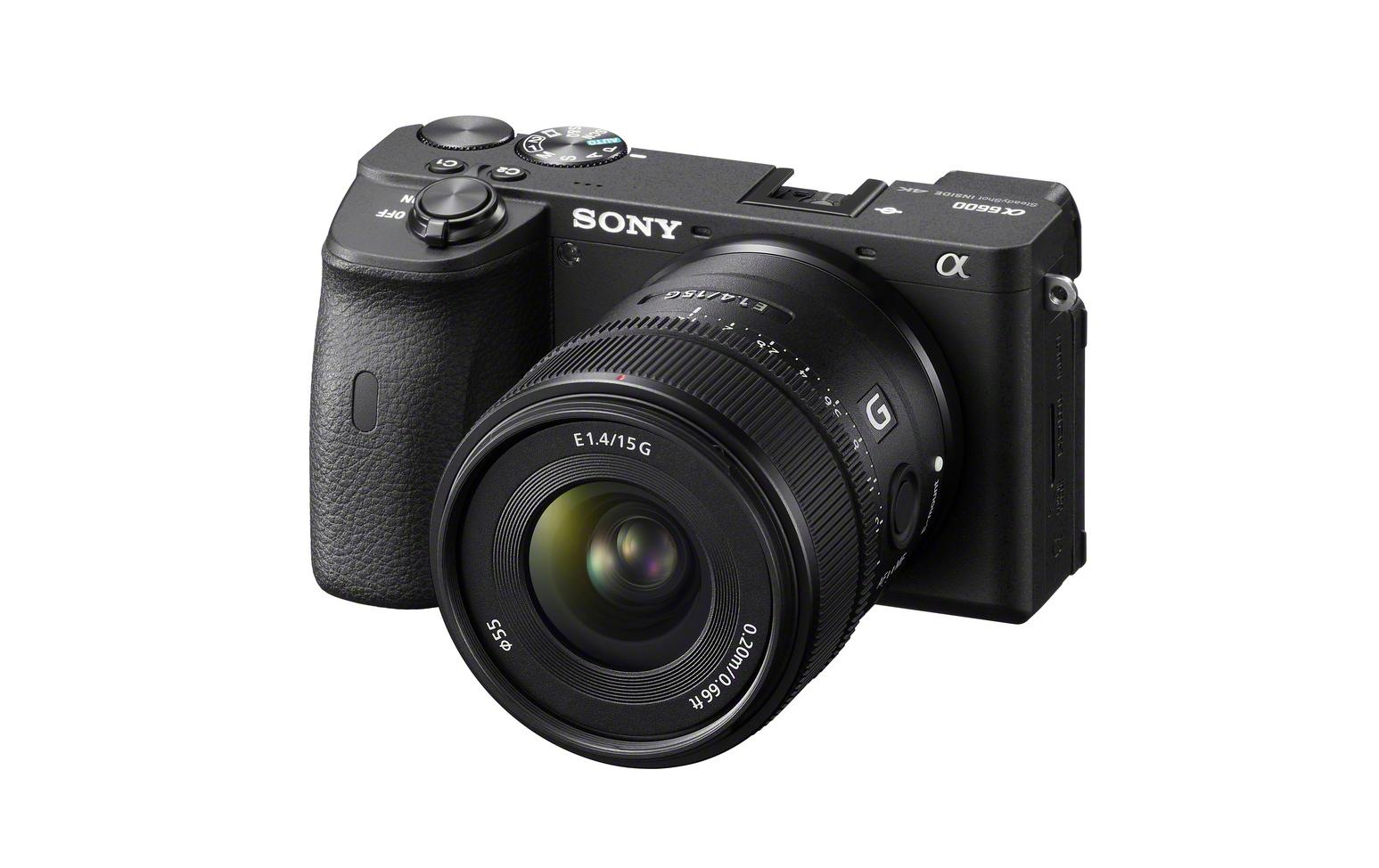 Sony Festbrennweiteobjektiv »E 15mm F1.4 G«