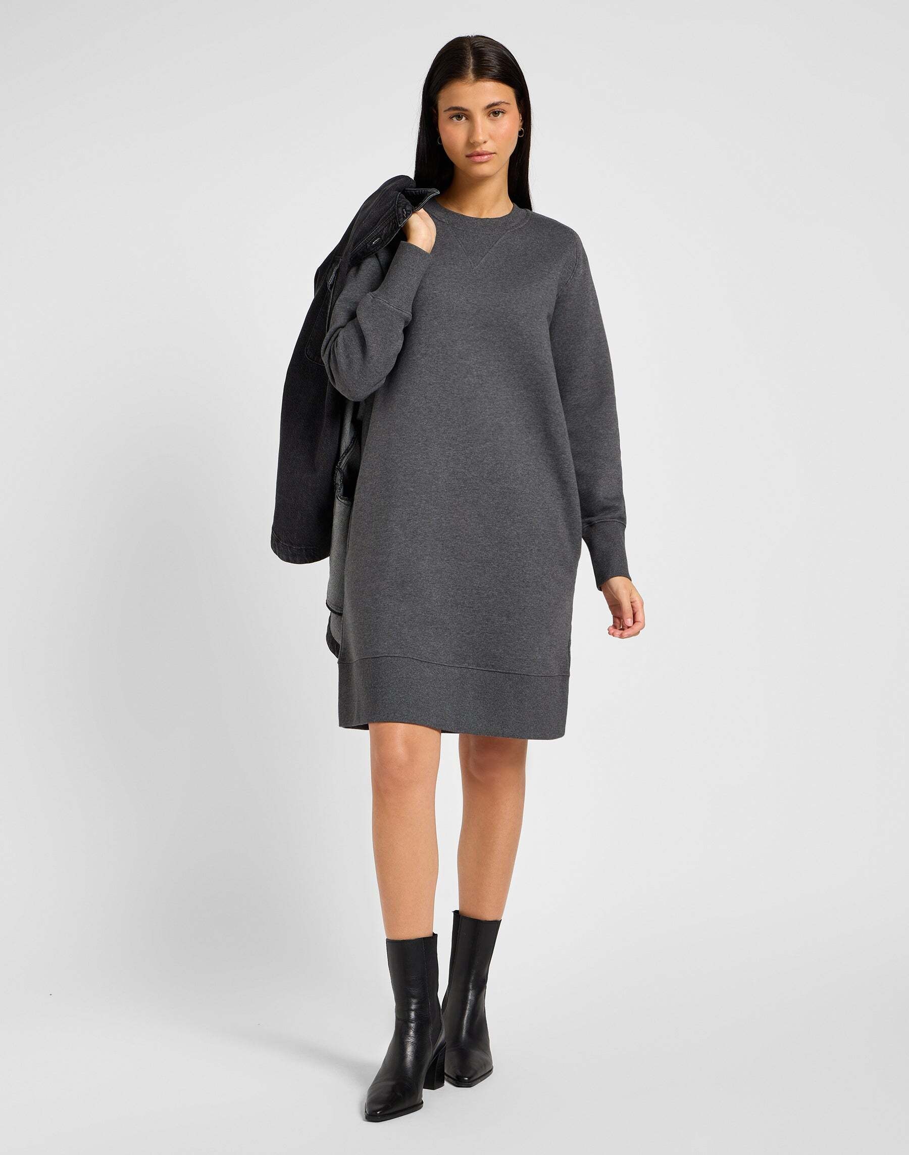 Lee® Minikleid »LEE Minikleid Raglan Sweatshirt Dress«