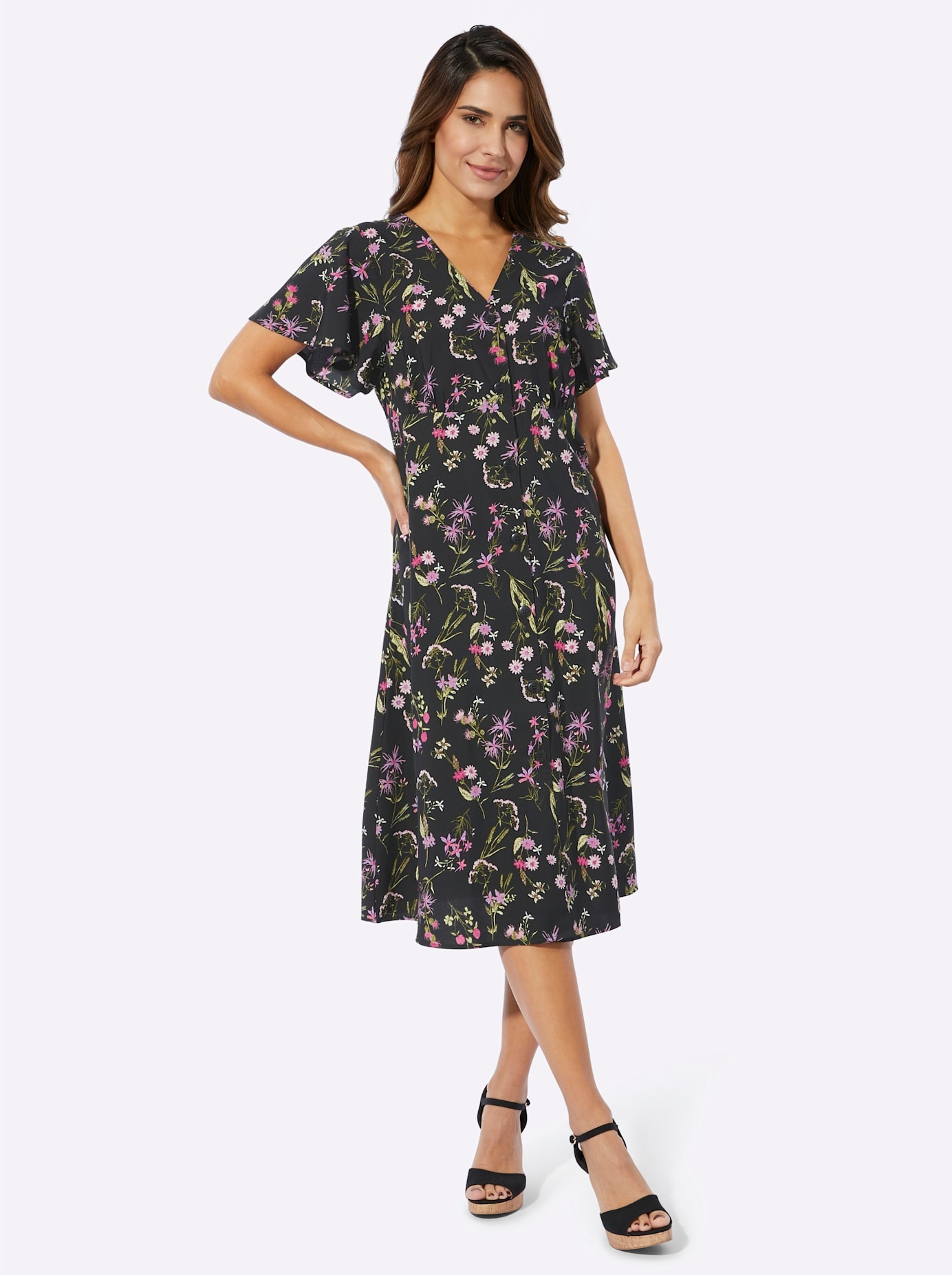 Classic Basics Druckkleid »Druck-Kleid«