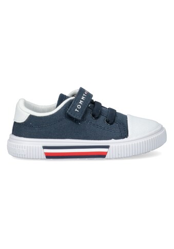 Tommy Hilfiger Slip-On Sneaker »LOW CUT LACE-UP/VELCRO SNEAKER«, mit elastischen... kaufen