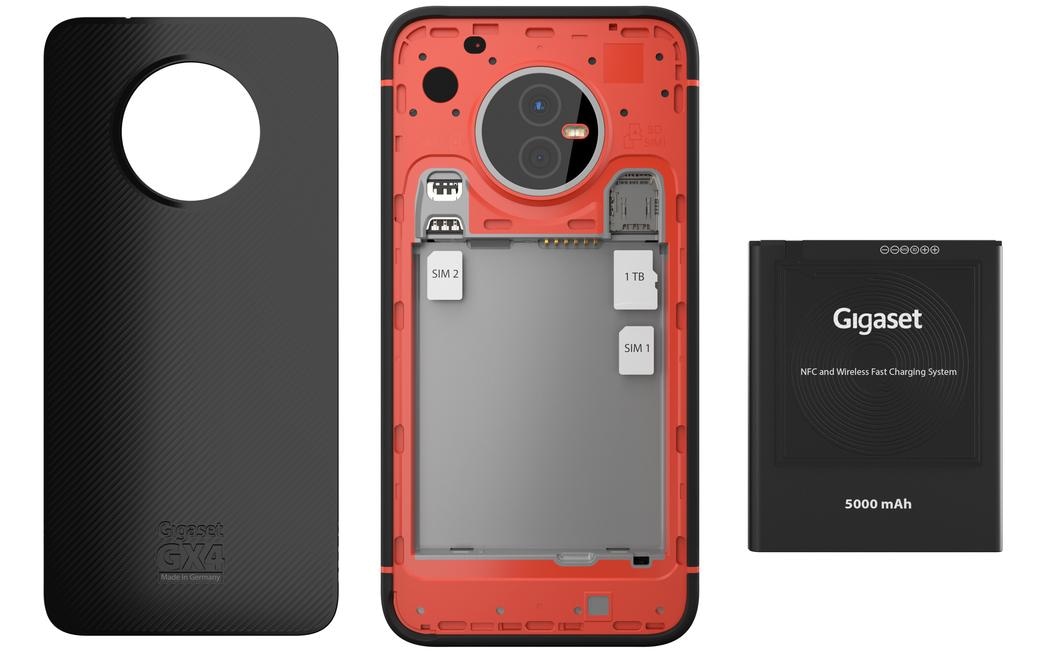 ➥ Gigaset Smartphone »GX4 Schwarz, Zoll, Jelmoli-Versand Schwarz«, 64 64 cm/6,1 15,43 Kamera GB Speicherplatz, 48 | MP shoppen GB gleich