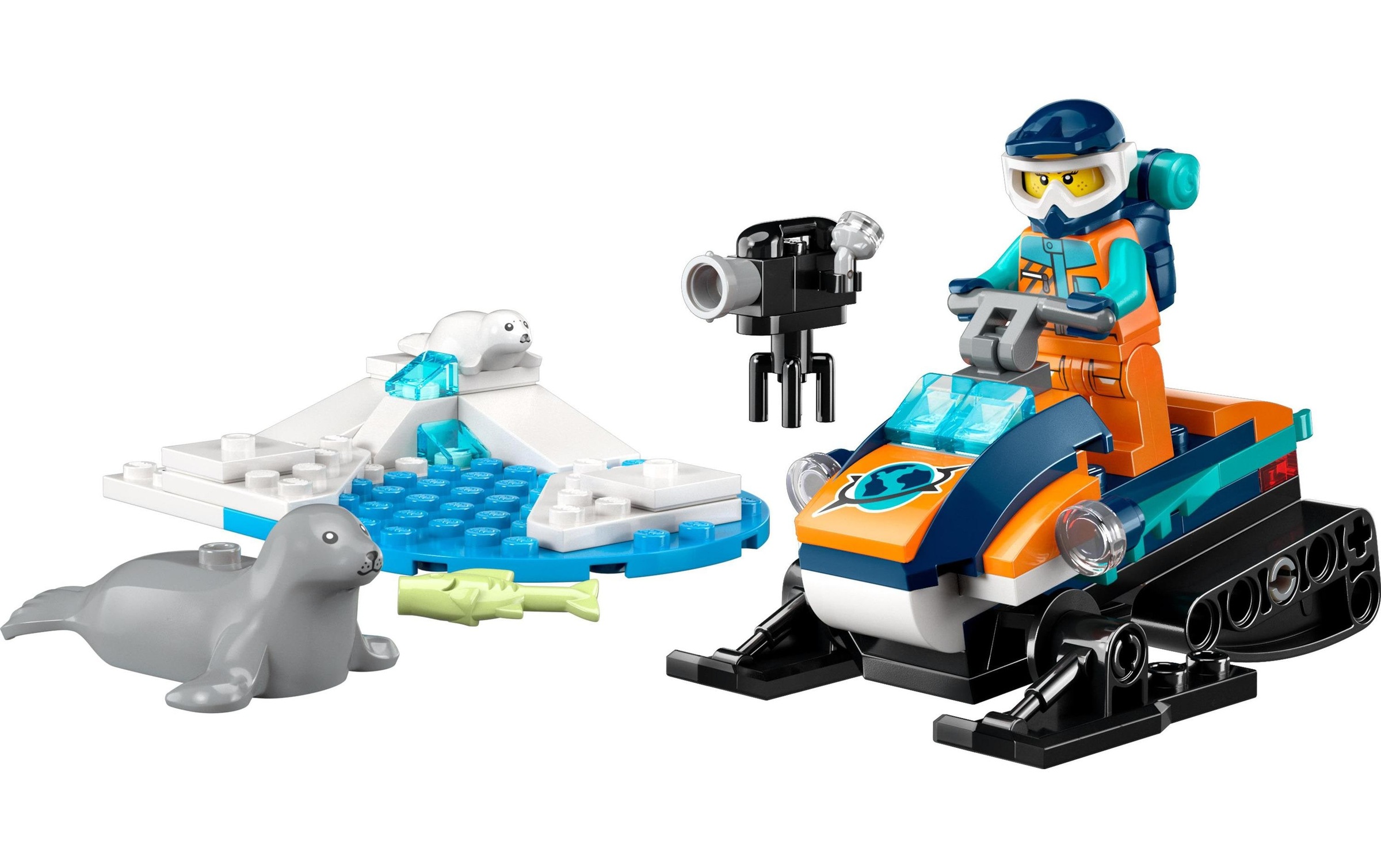 LEGO® Spielbausteine »City Arktis-Schneemobil 60376«, (70 St.)