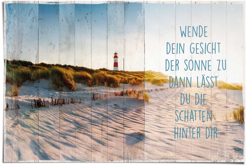 im online Wald« kaufen Reinders! Poster Jelmoli-Versand »Sonnestrahlen |