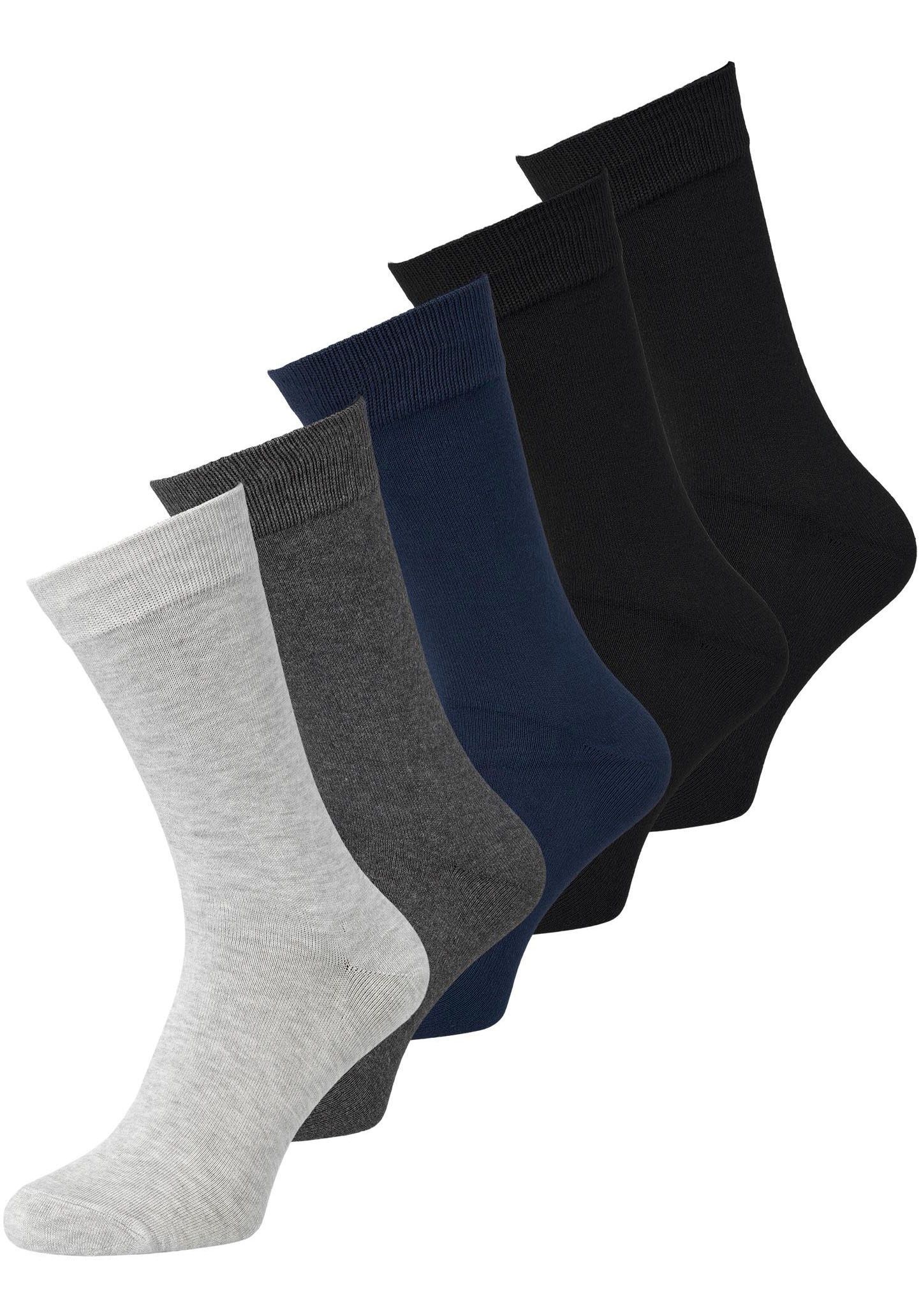 Jack & Jones Basicsocken »JACBASIC BAMBOO SOCK 5 PACK NOOS«, (Packung, 5 Paar)