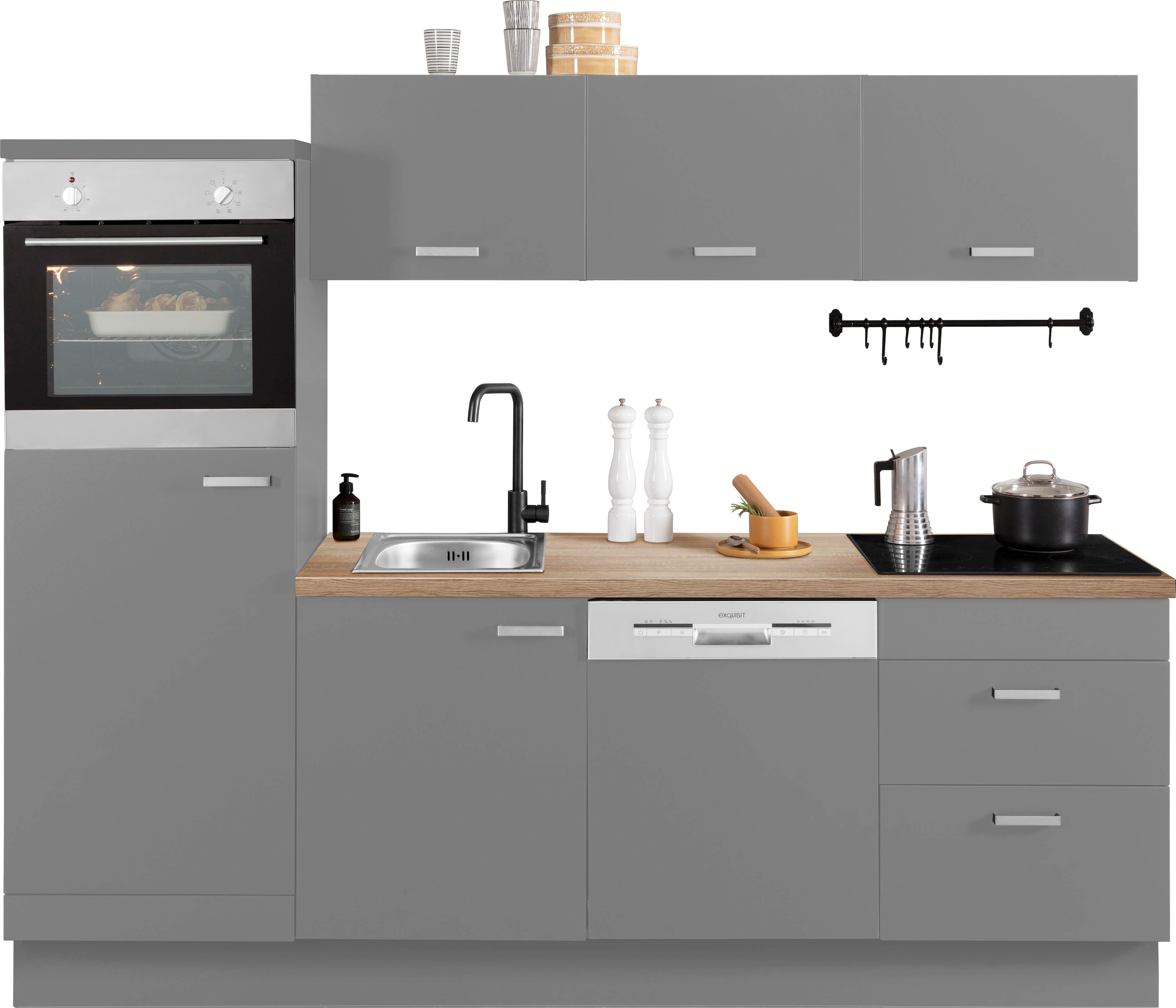 Breite Küchenzeile ohne 240 »Parma«, im OPTIFIT E-Geräte, kaufen Jelmoli-Online ❤ Shop cm