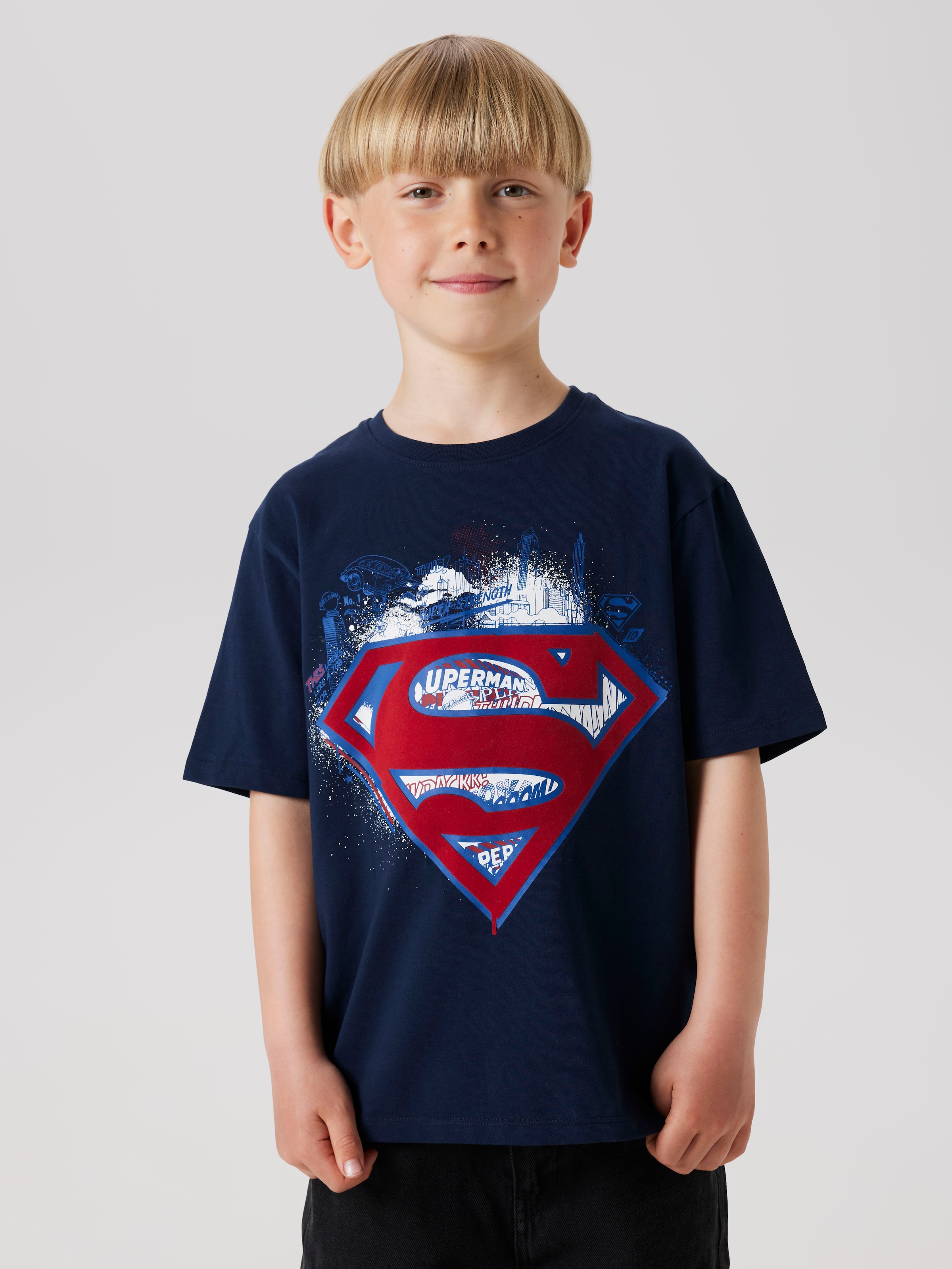 Name It T-Shirt »NKMJAGS SUPERMAN NREG SS TOP WAB«