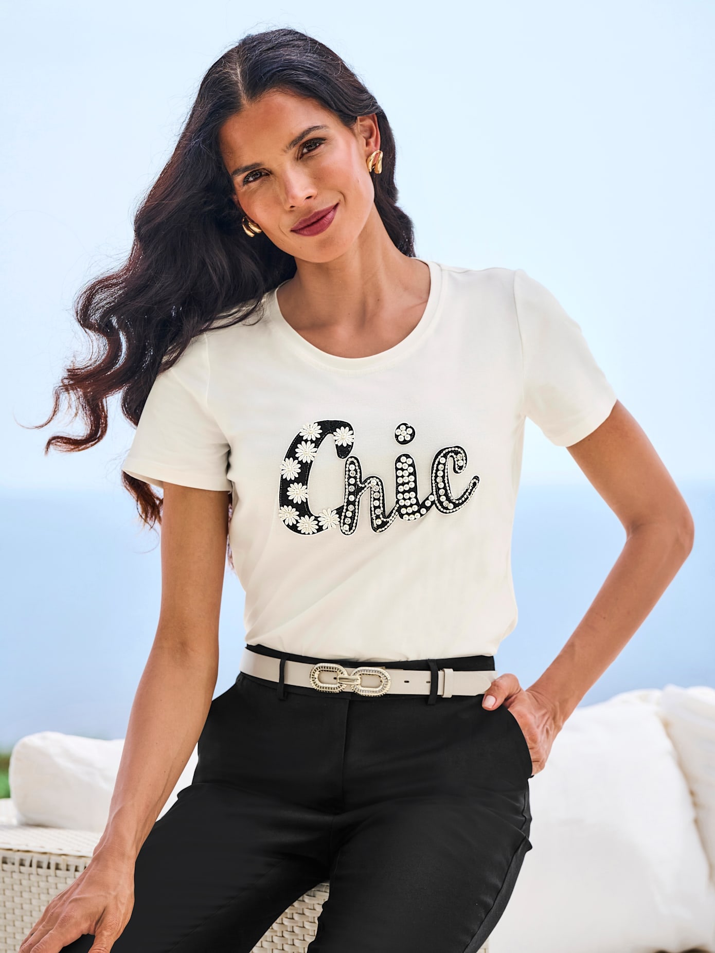heine T-Shirt »T-Shirt« 1 tlg.