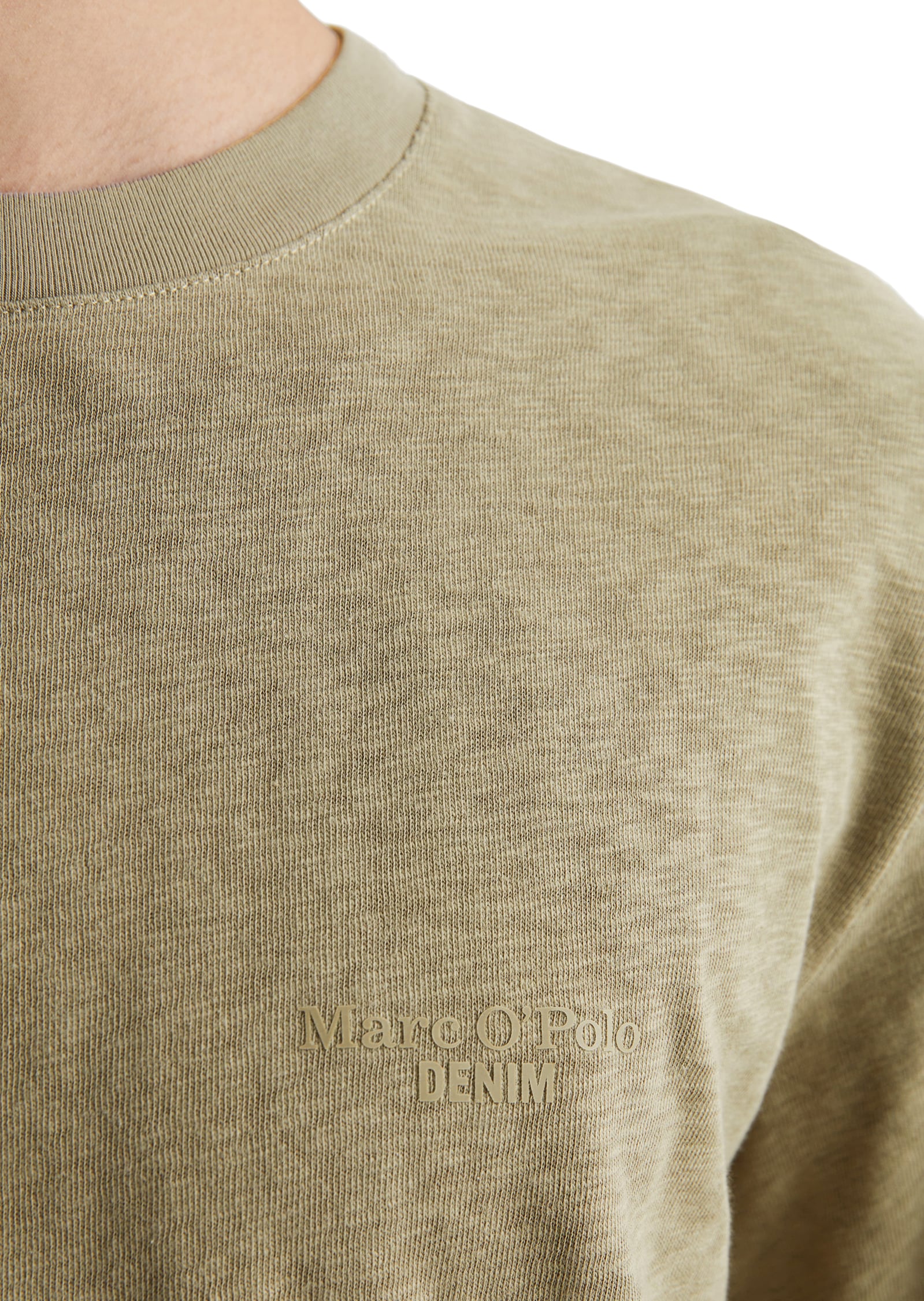 Marc O'Polo DENIM T-Shirt, mit leicht unregelmässiger Oberfläche