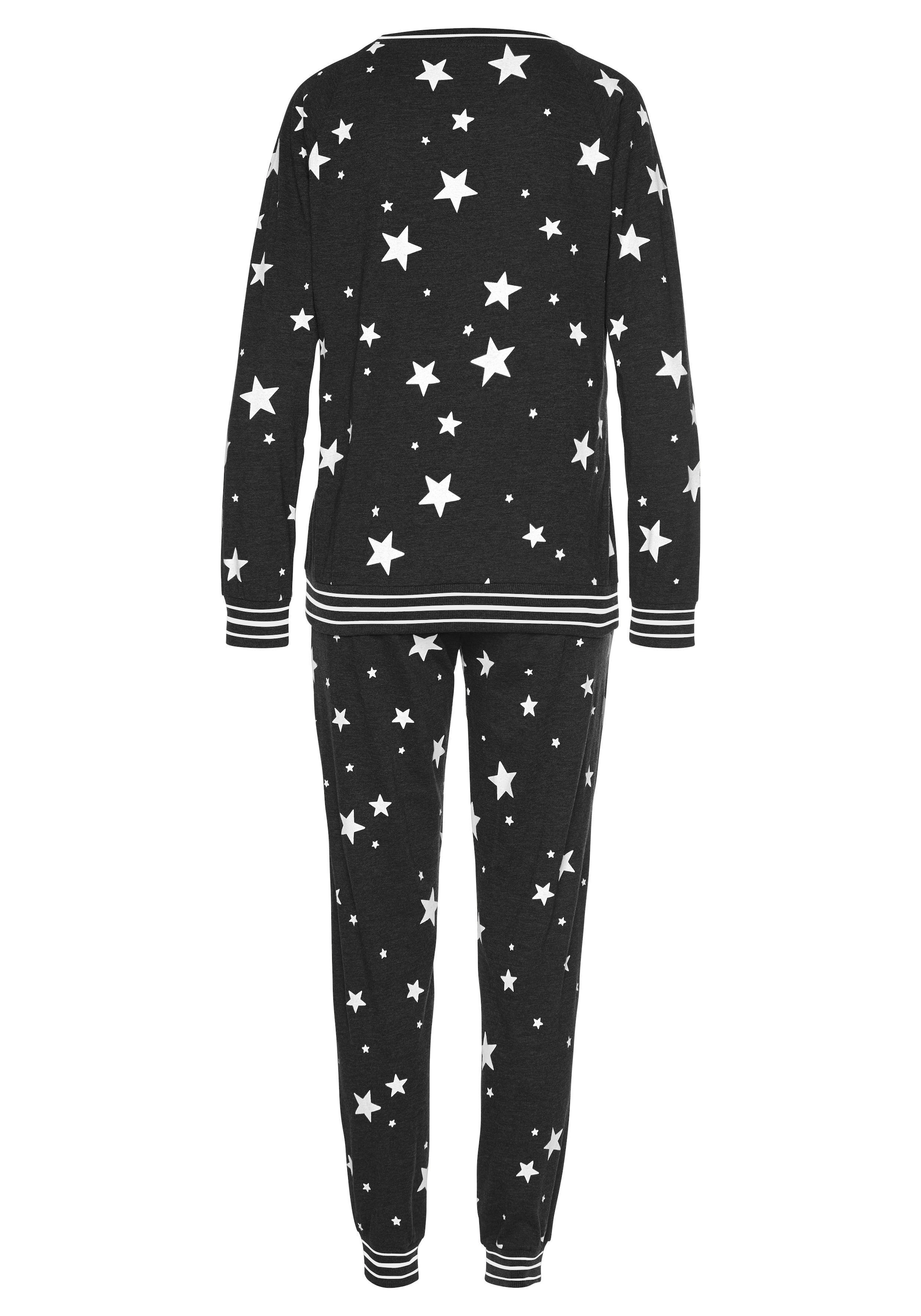 Vivance Dreams Pyjama, (2 tlg., 1 Stück), mit Sternedruck online kaufen bei  Jelmoli-Versand Schweiz