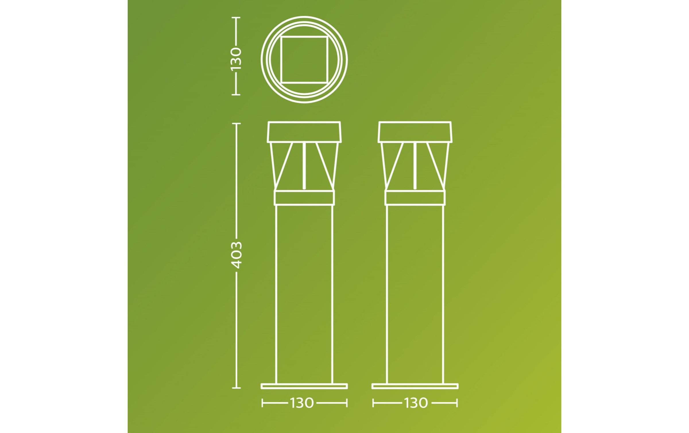 Philips LED Solarleuchte