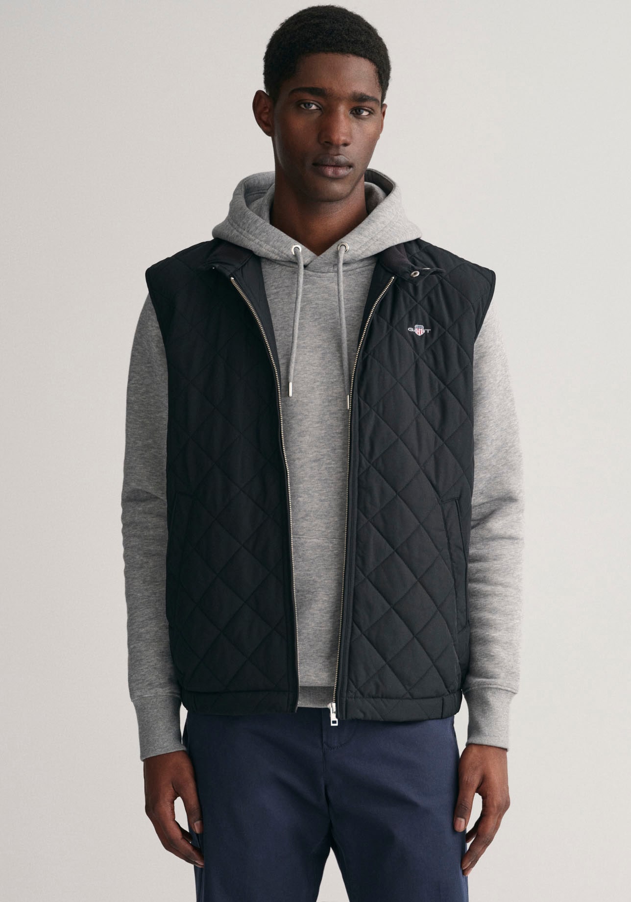 Steppweste »QUILTED WINDCHEATER VEST«, mit Wattierung aus recyceltem Polyester