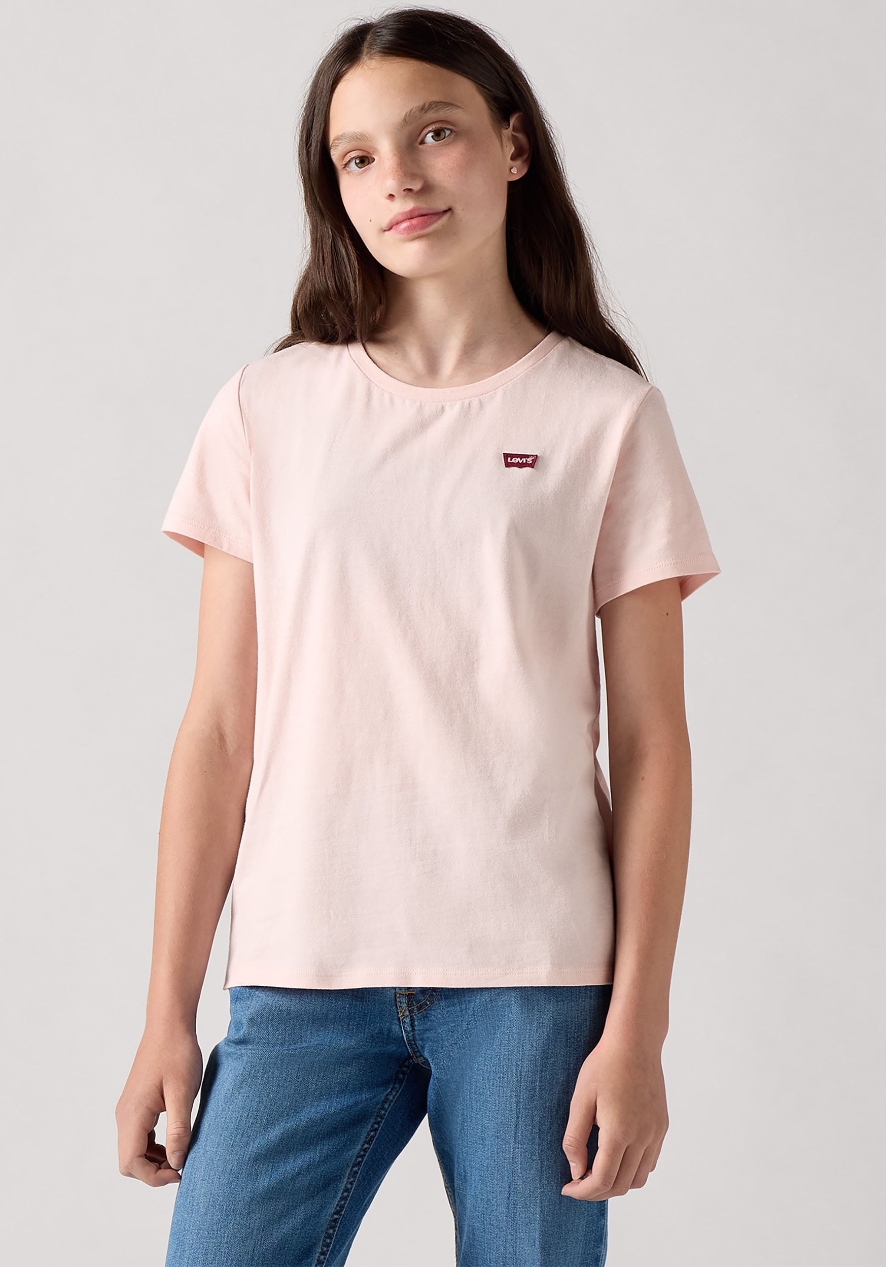 T-Shirt »LVG BATWING CHEST HIT TEE«, for GIRLS