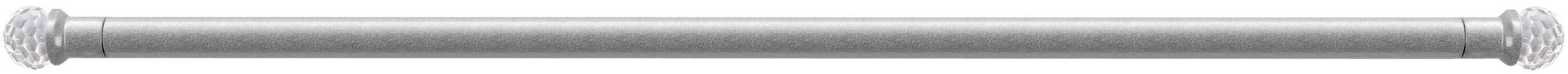 Good Life Vitragenstange "Crystal" Ø 10 mm 1 läufig-läufig ausziehbar