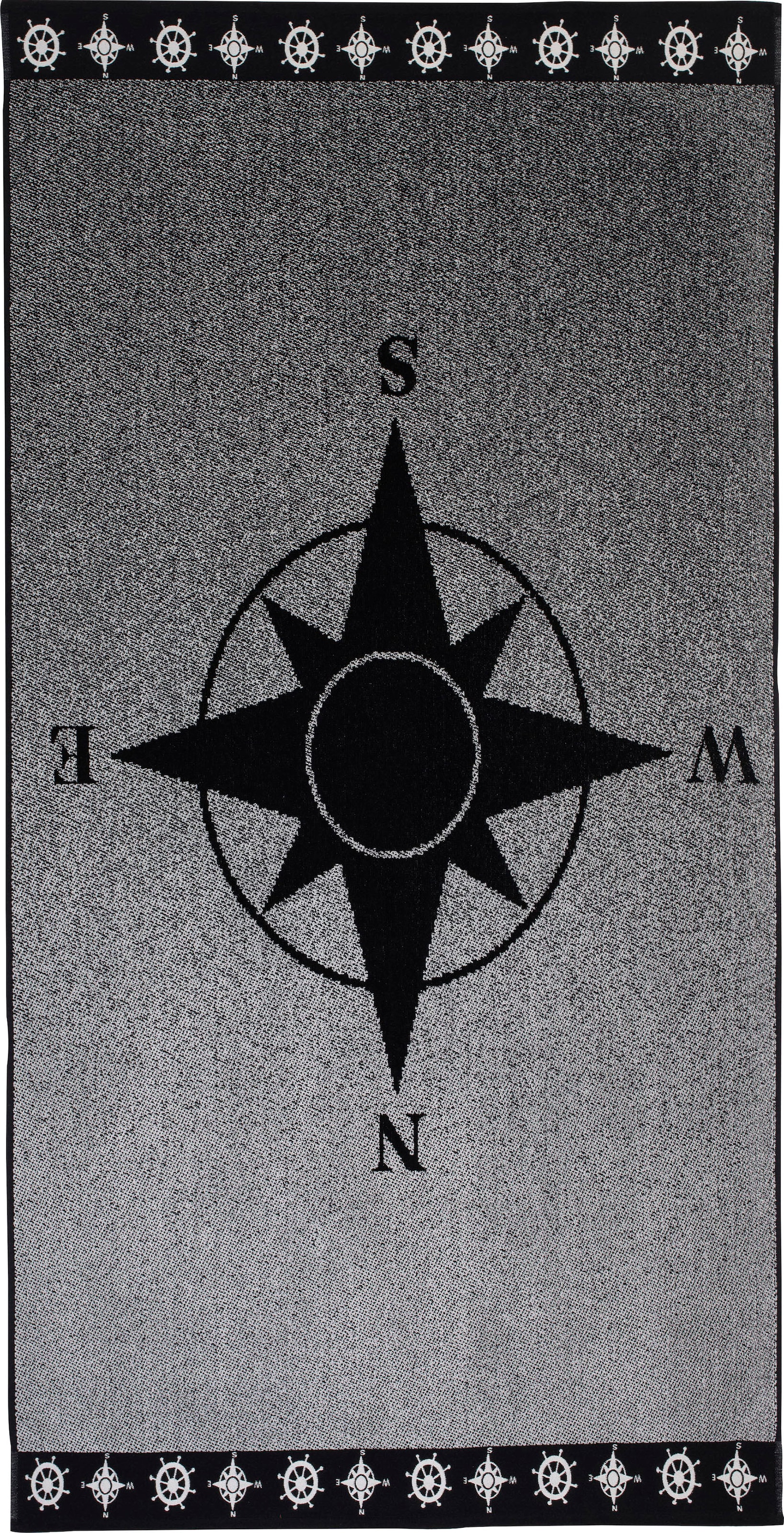 St.), bestellen (1 Gözze maritimes »Kompas«, Strandtuch Motiv Badetuch, online Jelmoli-Versand |
