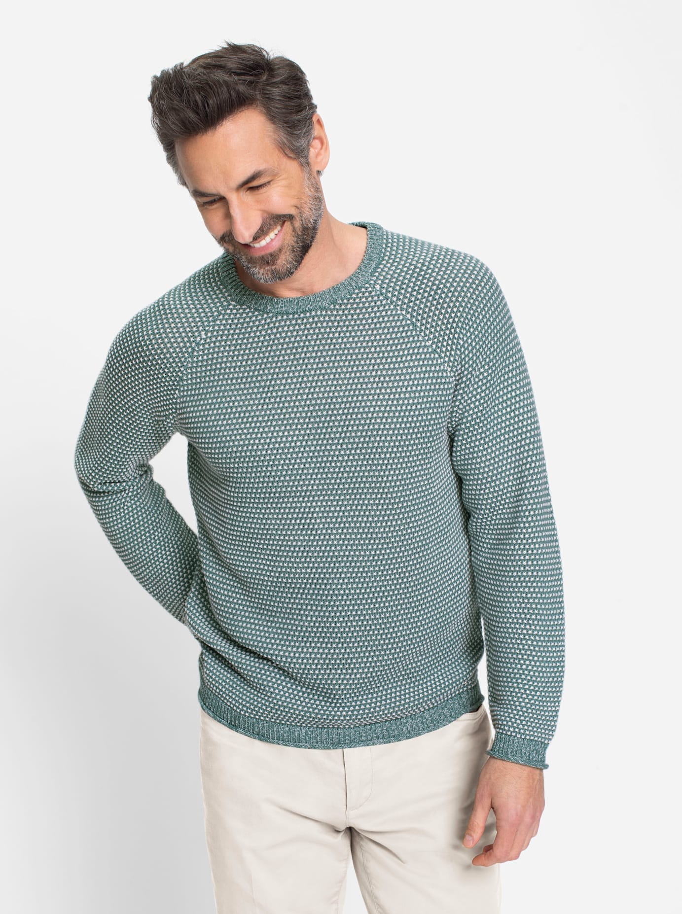 Marco Donati Rundhalspullover »Pullover«